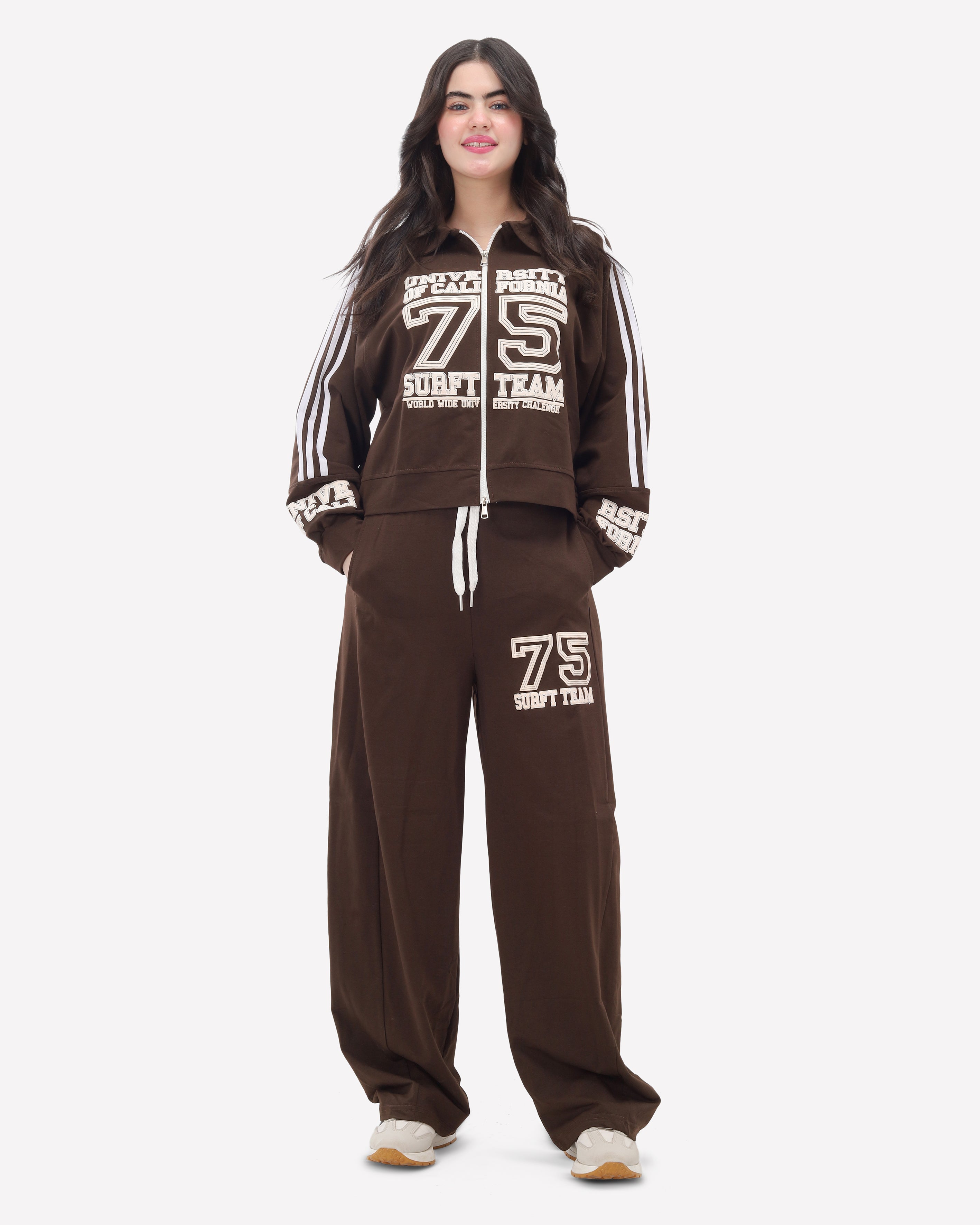 Printed Sporty Two-Piece Set  2082337