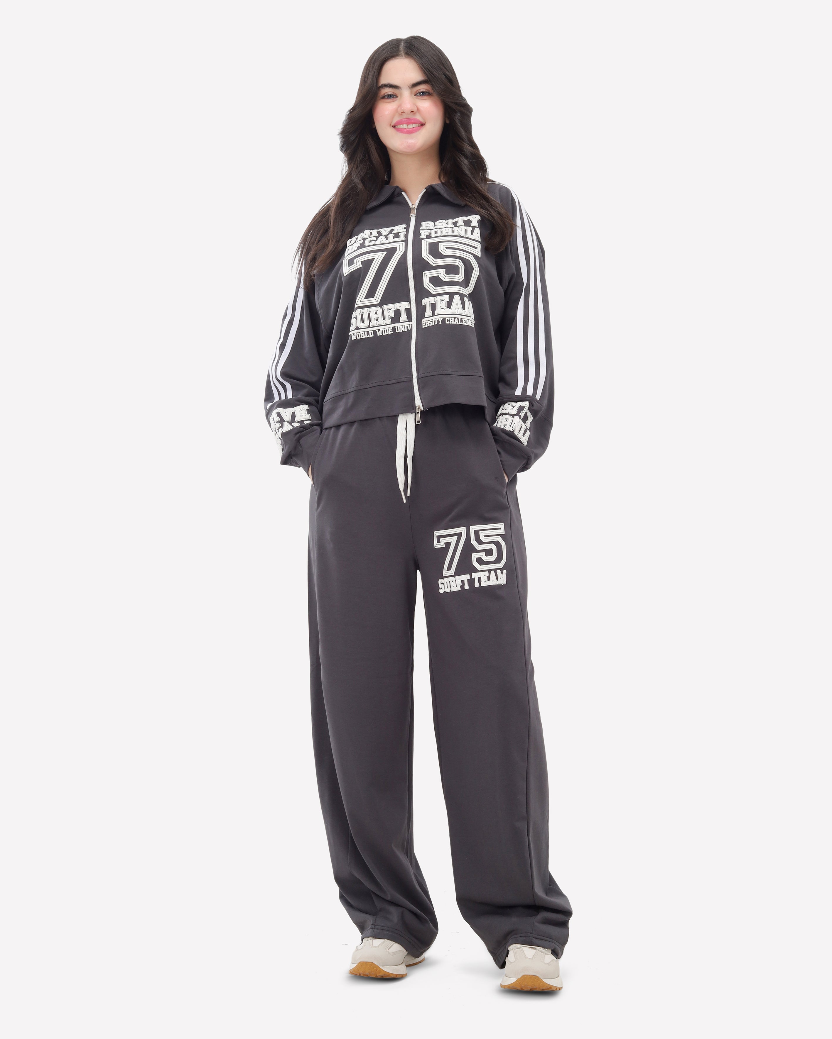 Printed Sporty Two-Piece Set  2082337