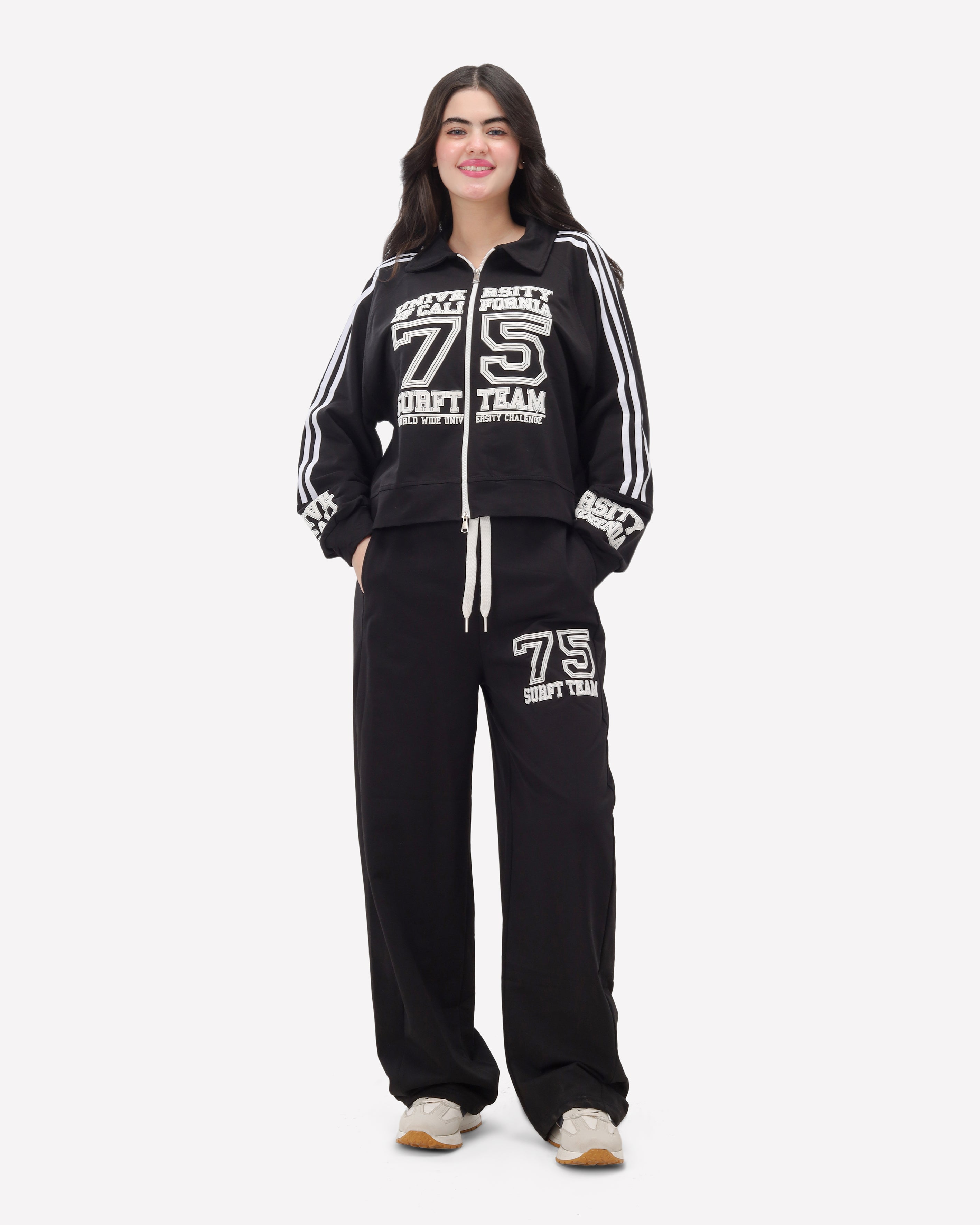 Printed Sporty Two-Piece Set  2082337