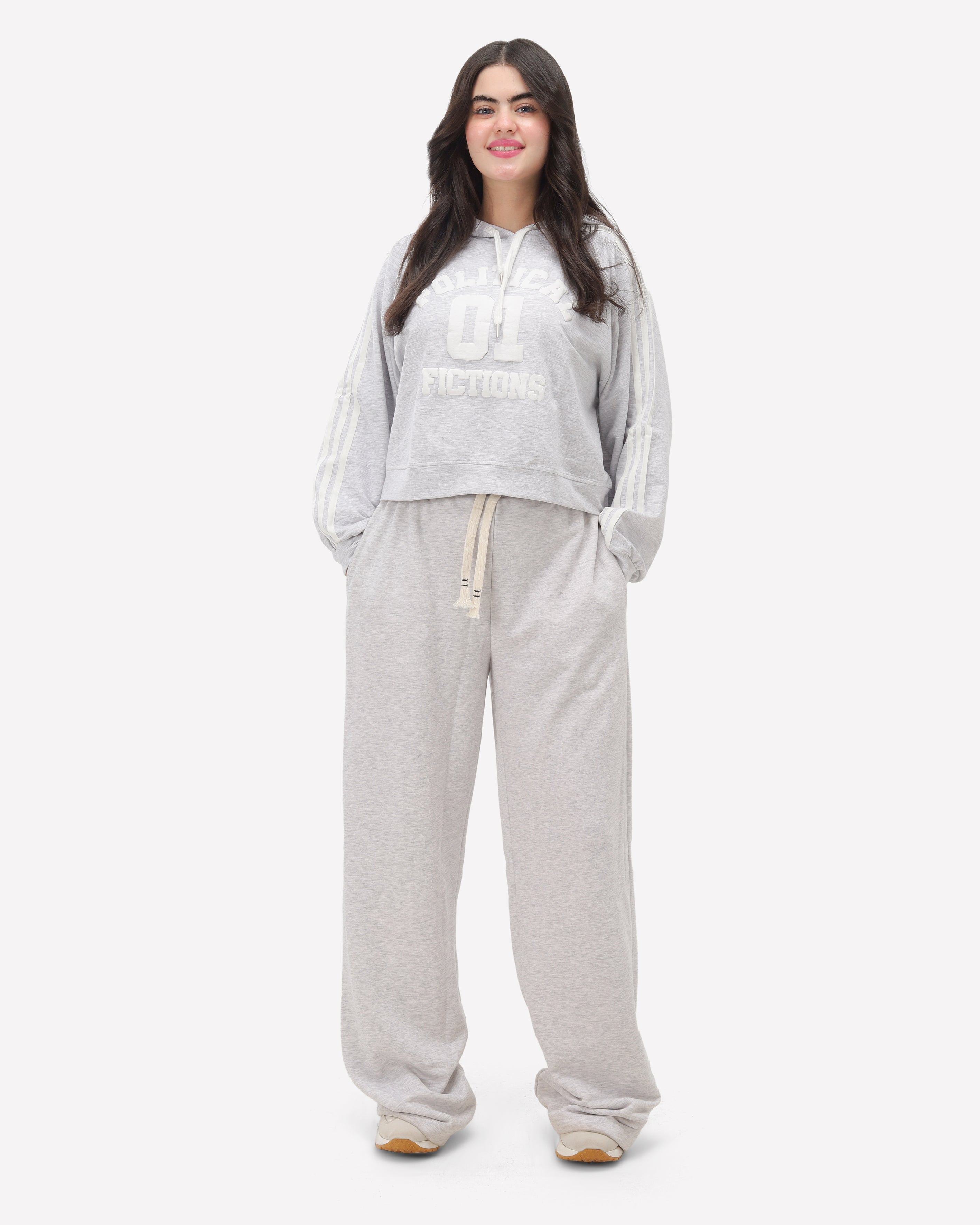 Hooded Sporty Hoodie 20825156