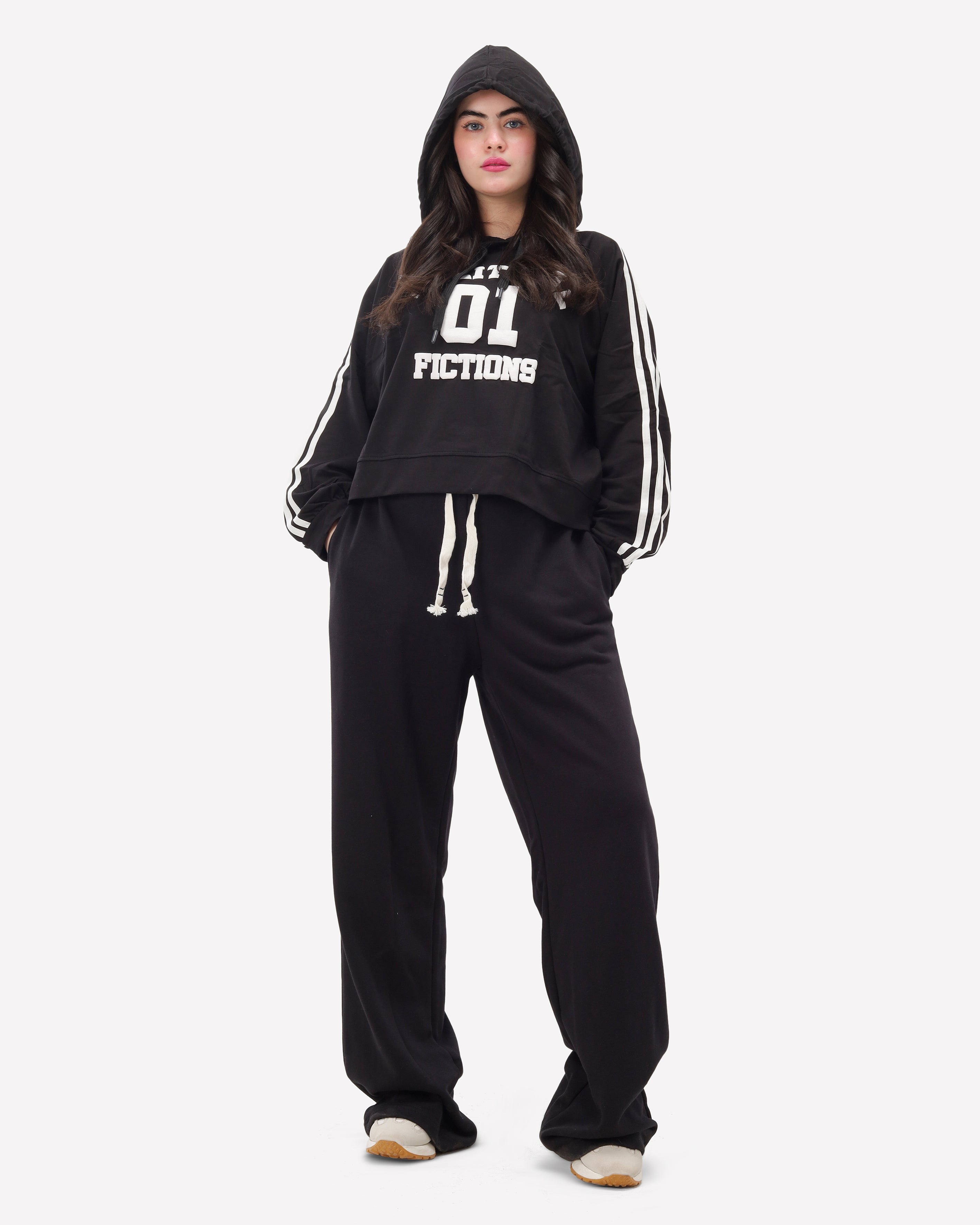 Hooded Sporty Hoodie 20825156