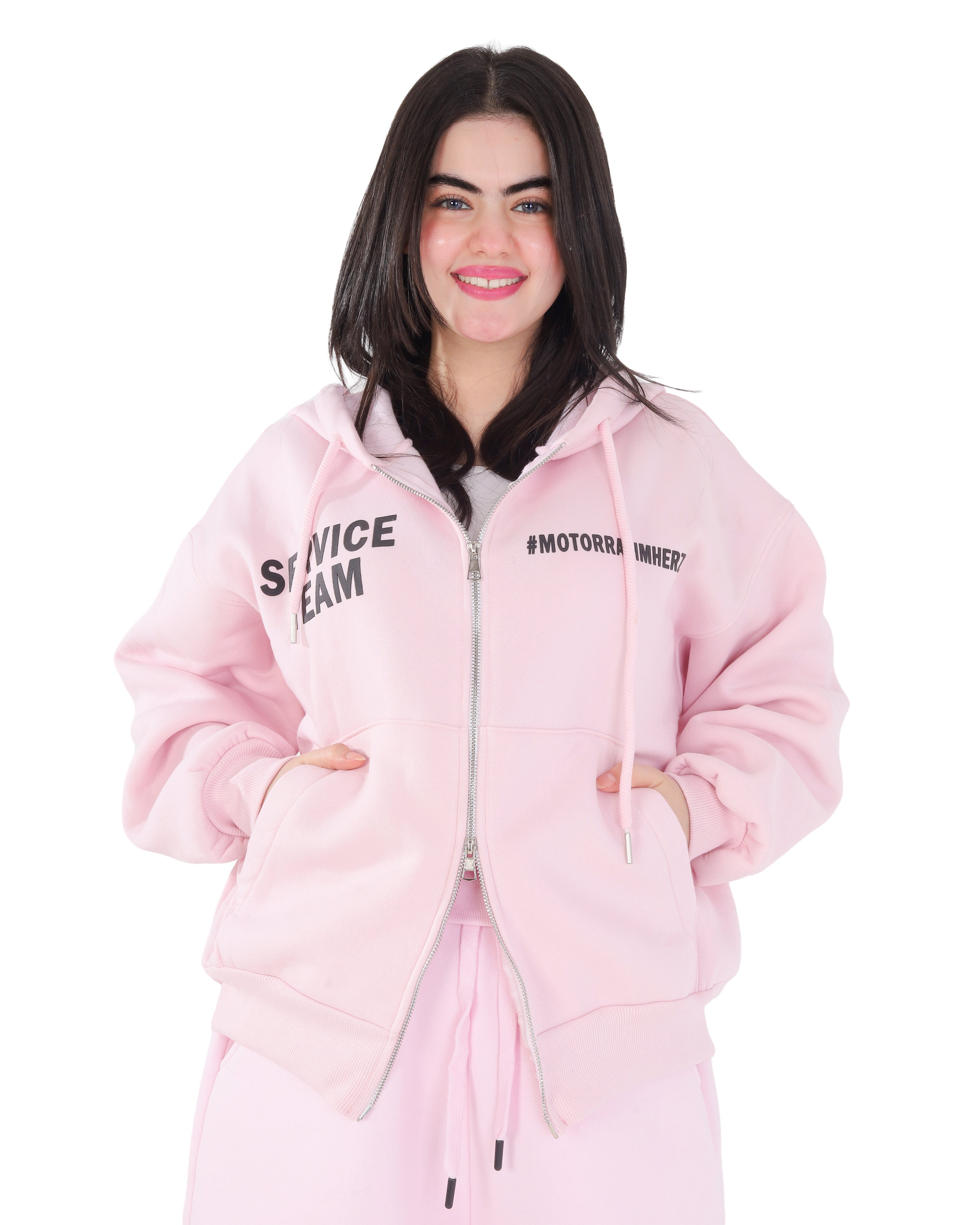 Oversized Zip-Up Hoodie 2188W520
