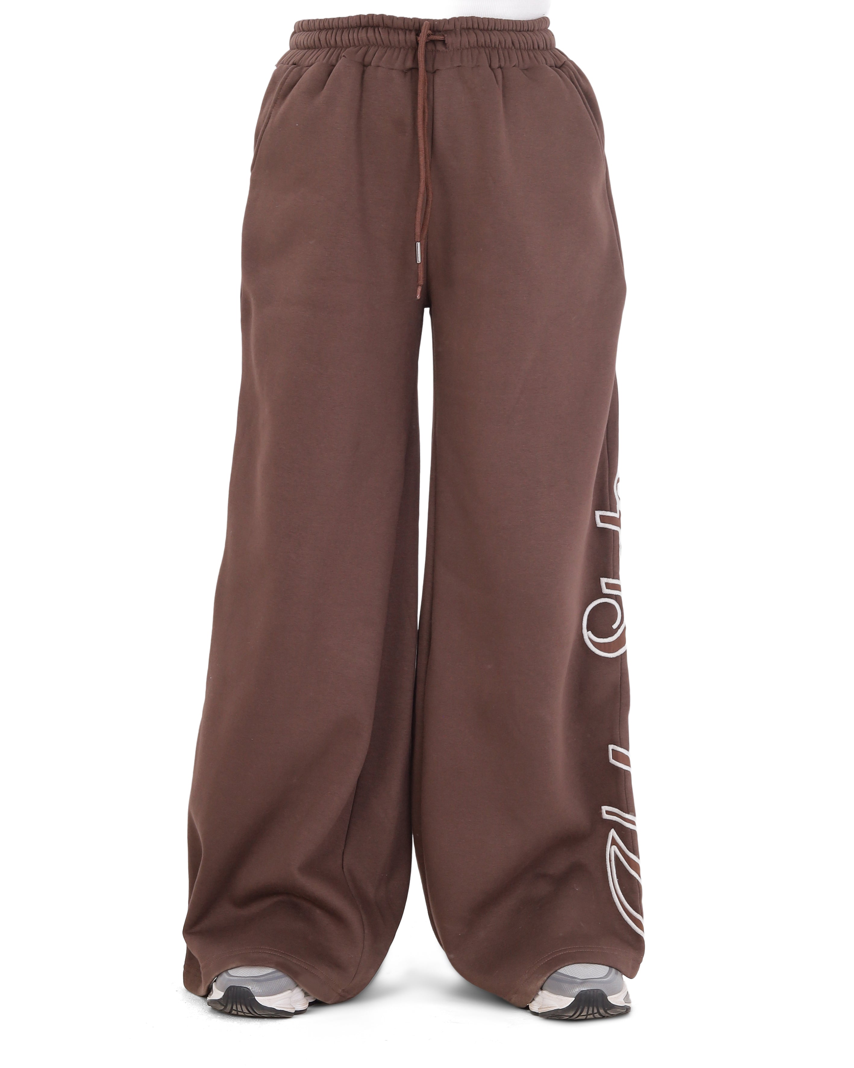 Wide-Leg Sweatpants with Side Stripes 2188W248