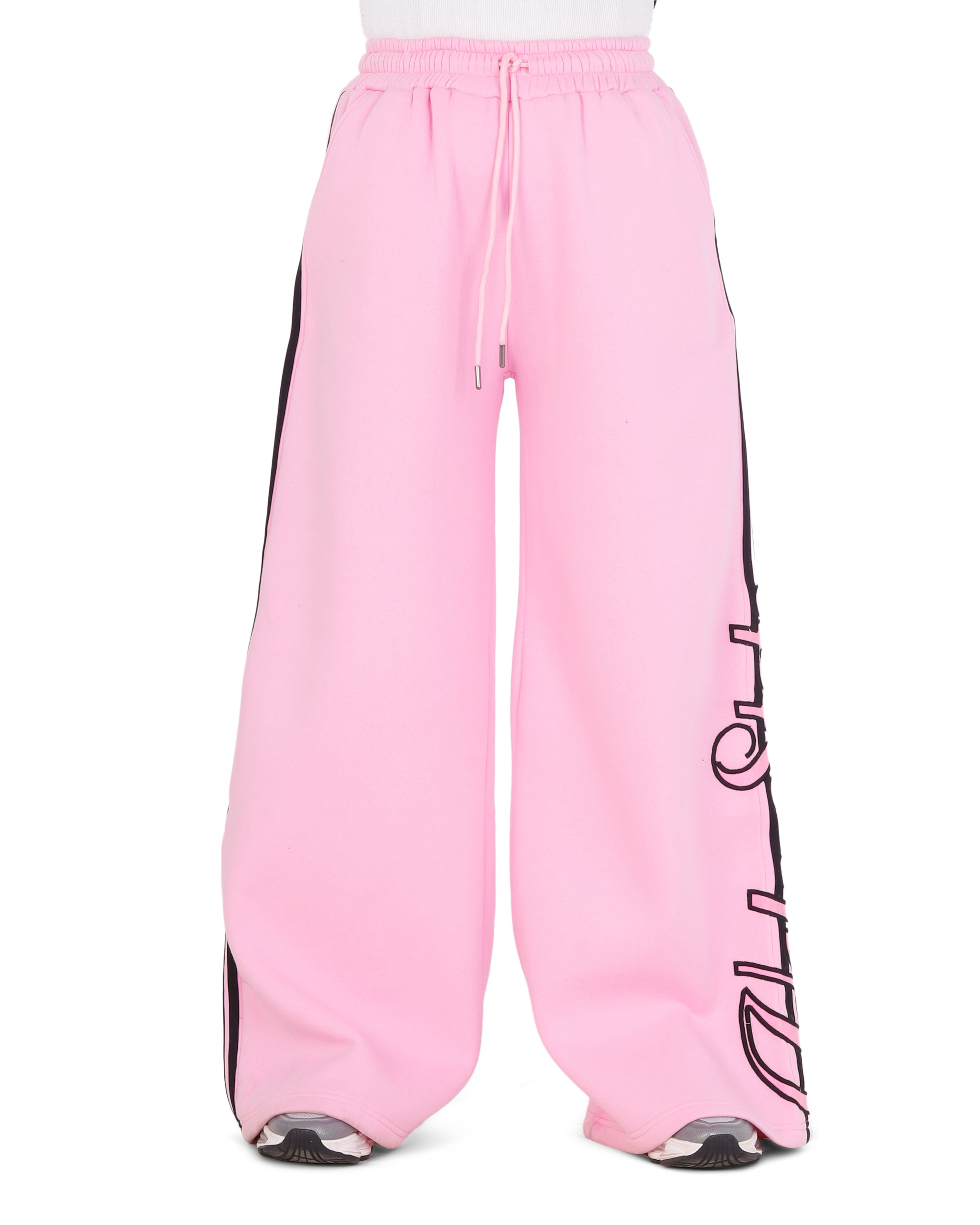 Wide-Leg Sweatpants with Side Stripes 2188W248