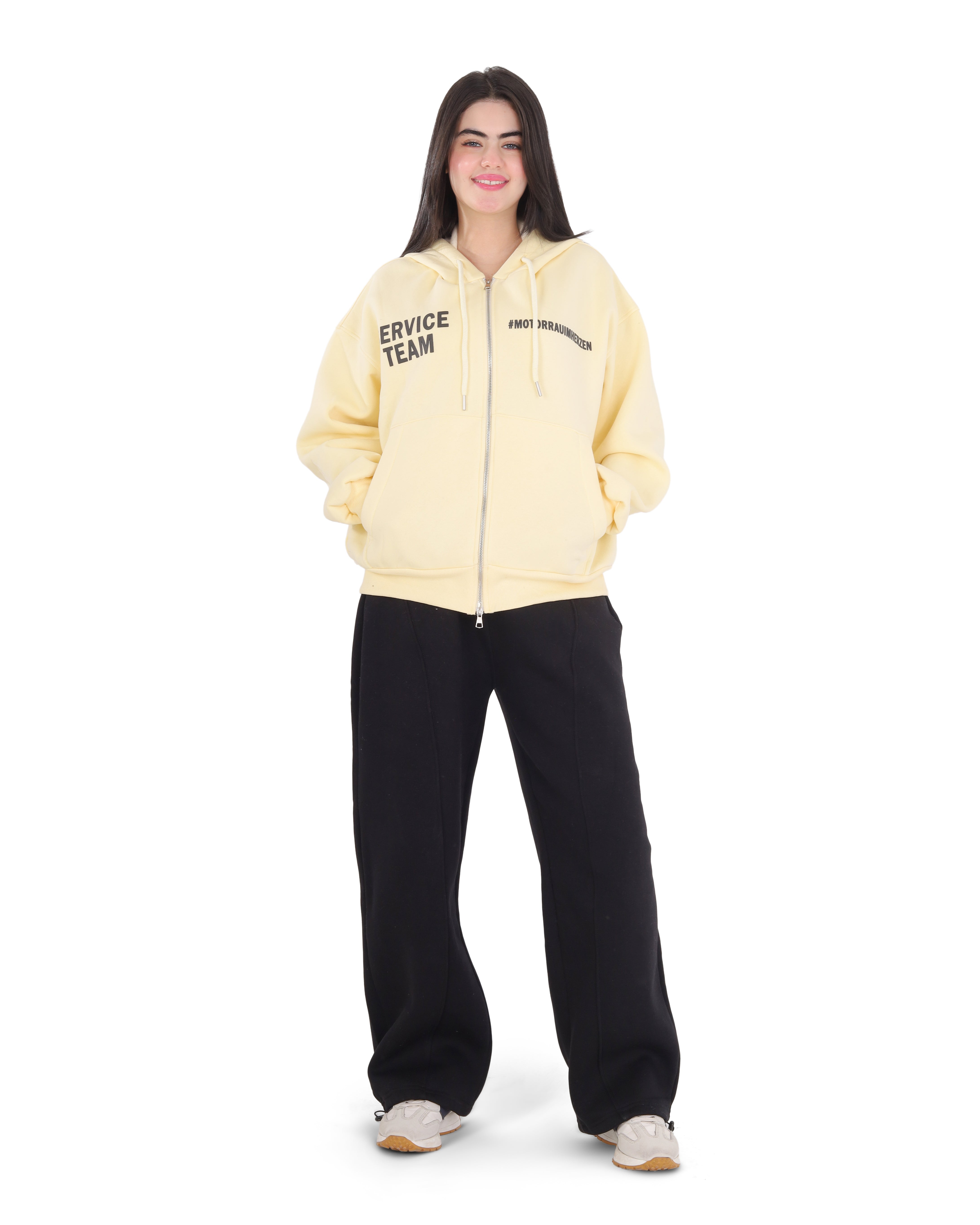 Oversized Zip-Up Hoodie 2188W520
