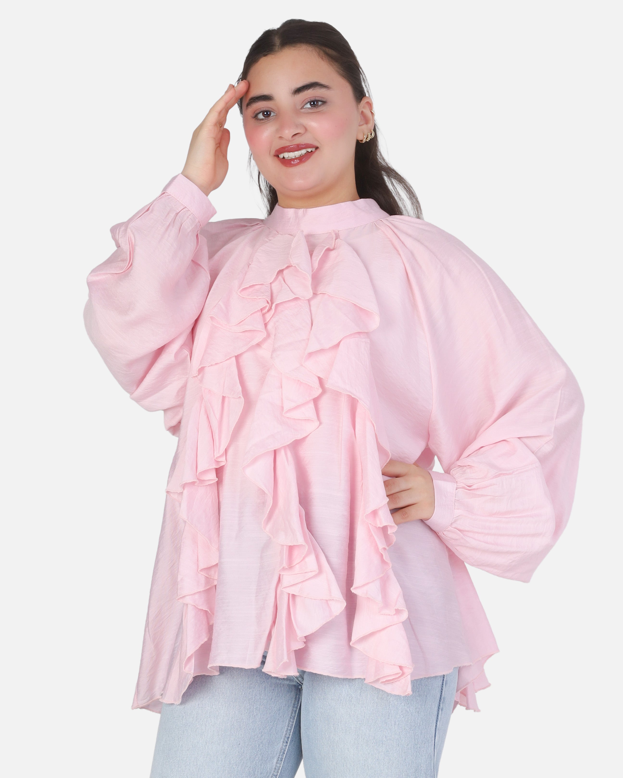 Elegant Ruffle Blouse 2000/092
