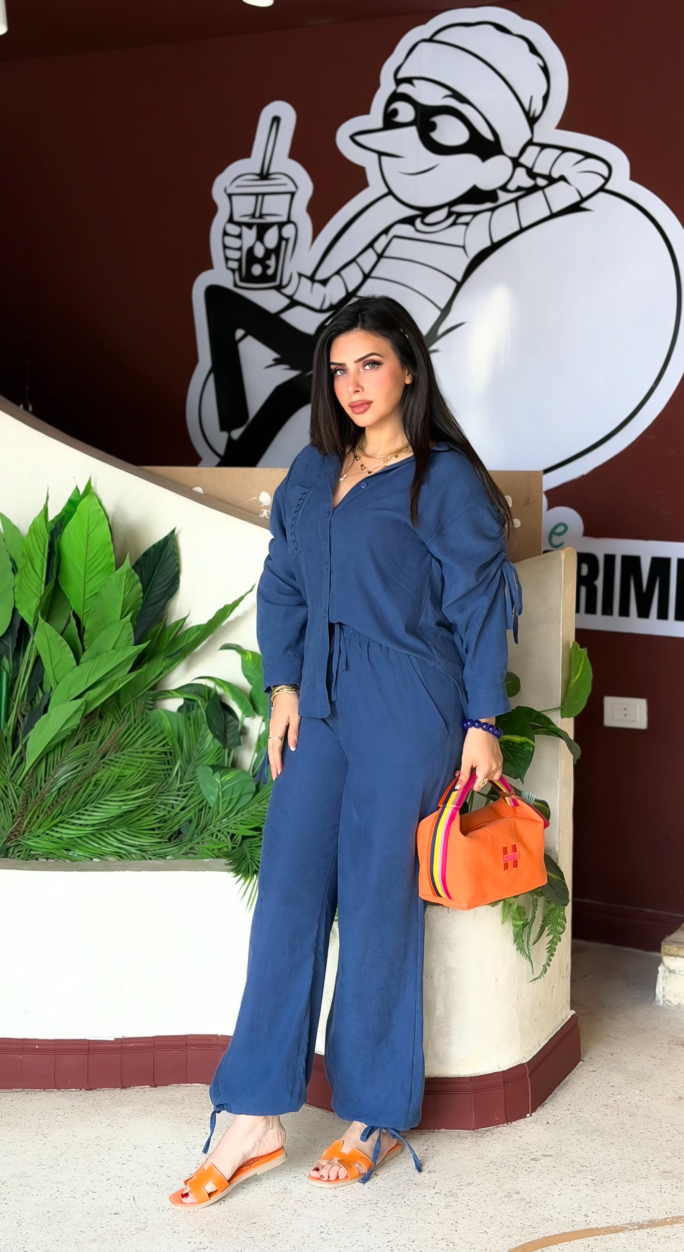Summer Suede Pants with Ankle Tie 2066205070