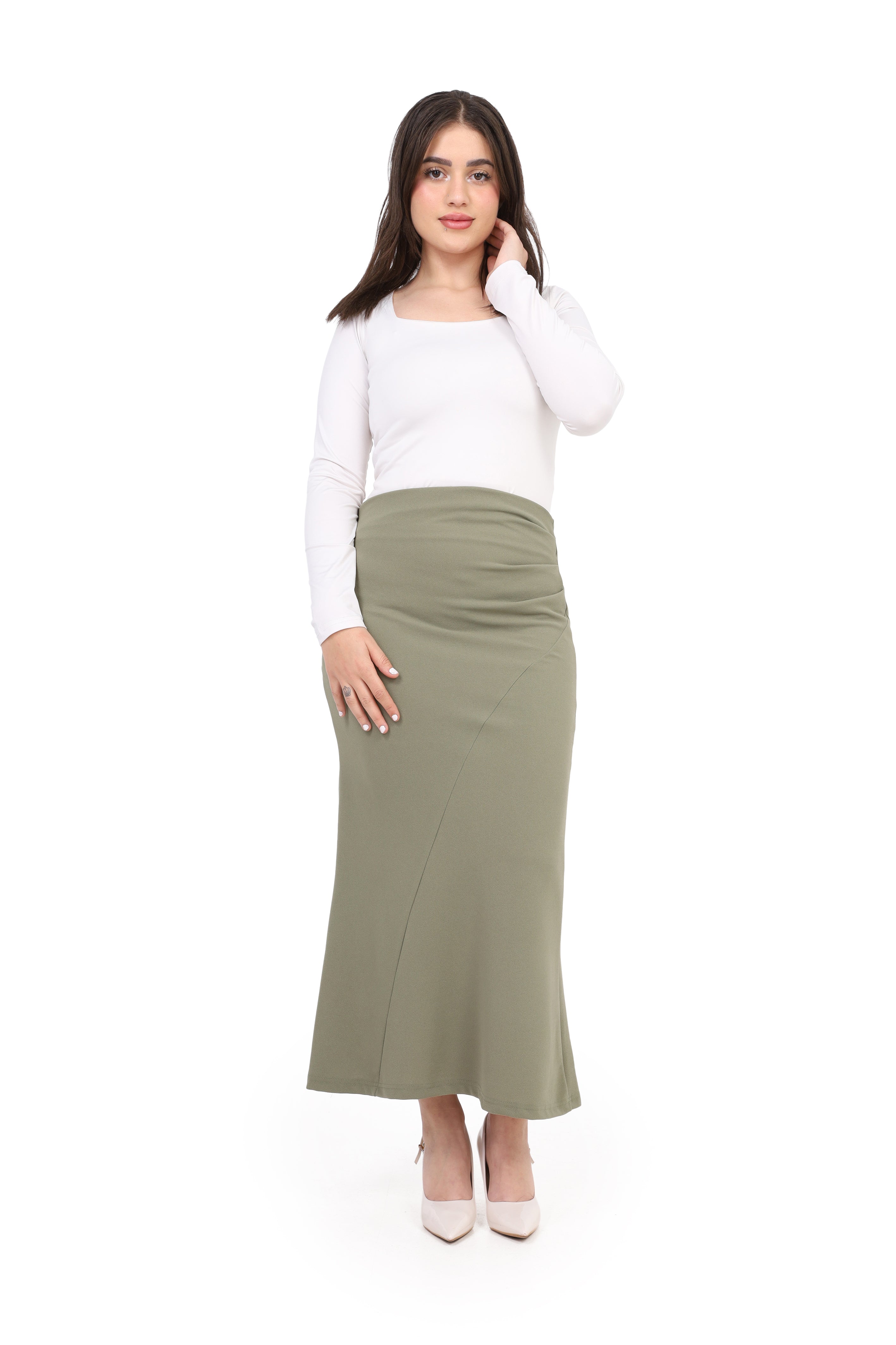 Classic Fitted Skirt s1501249
