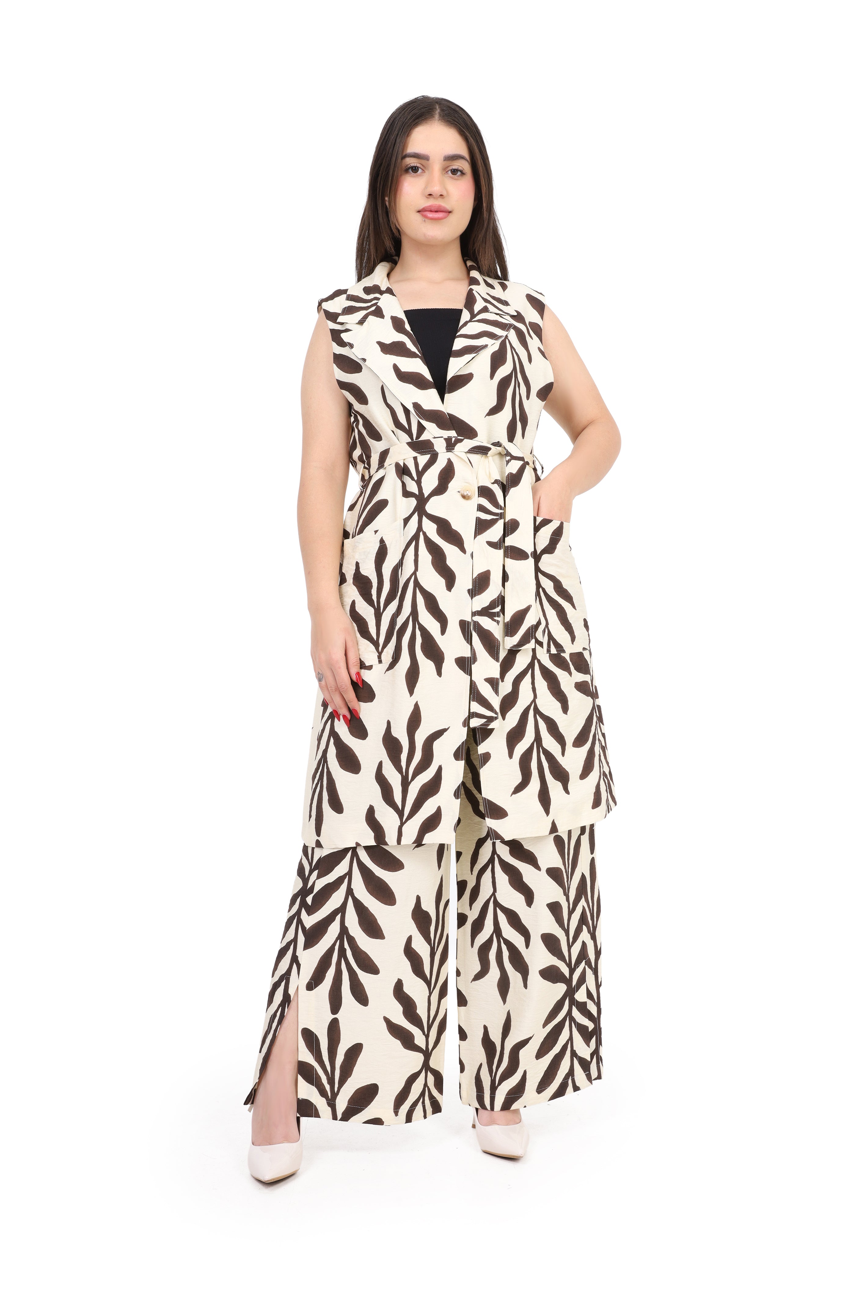 Sleeveless Two-Piece Set  s150280185/1