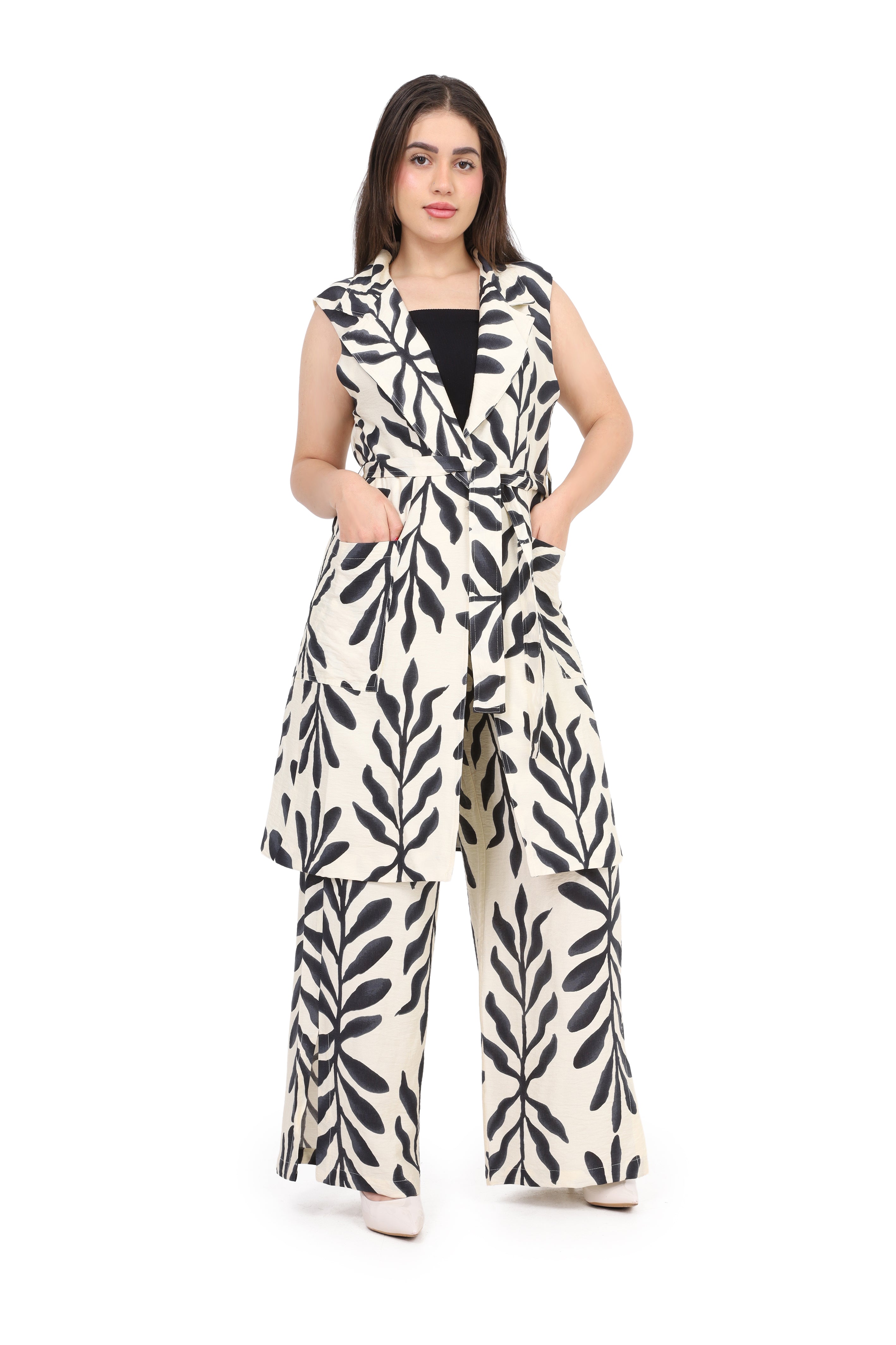 Sleeveless Two-Piece Set  s150280185/1