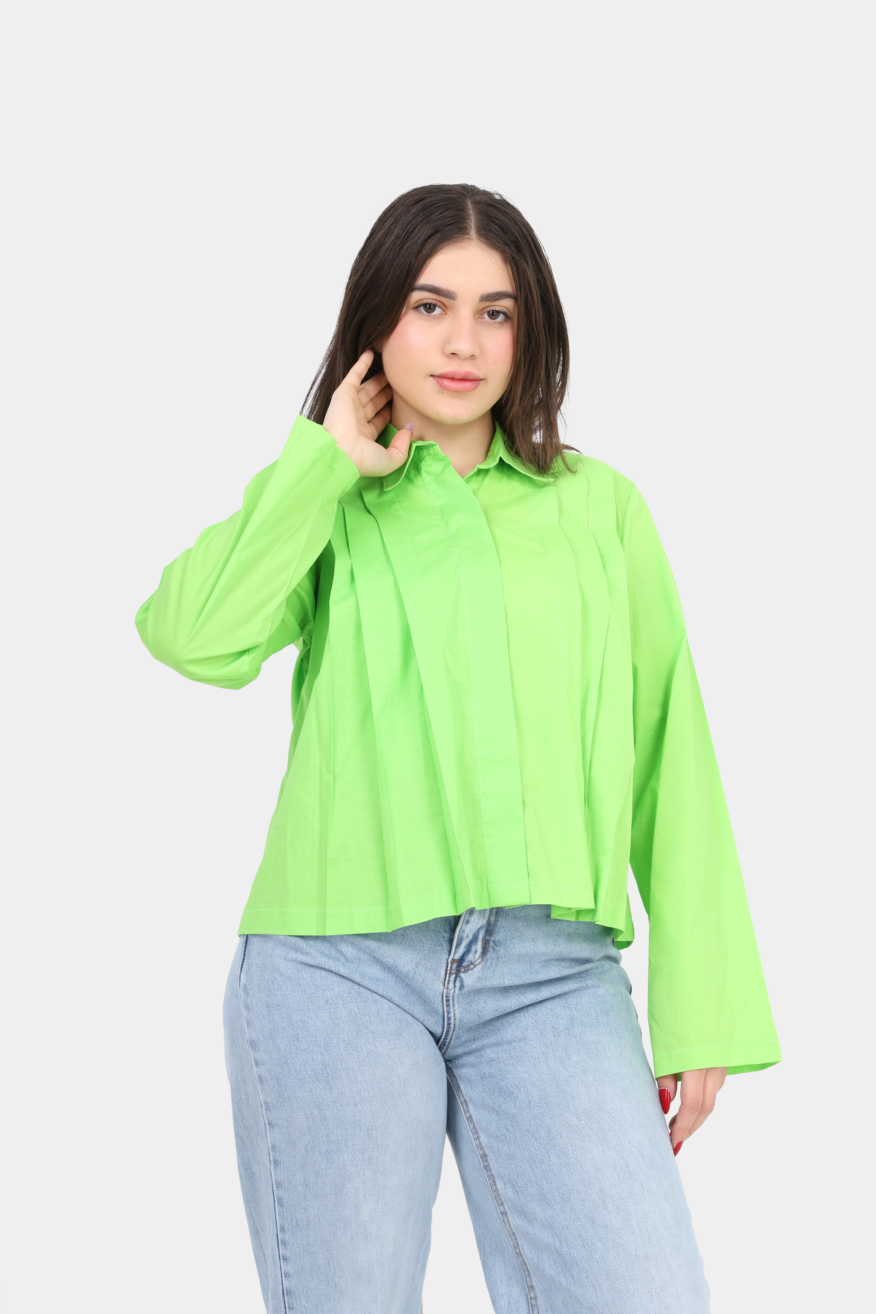 Short Ruffle Shirt s1503616