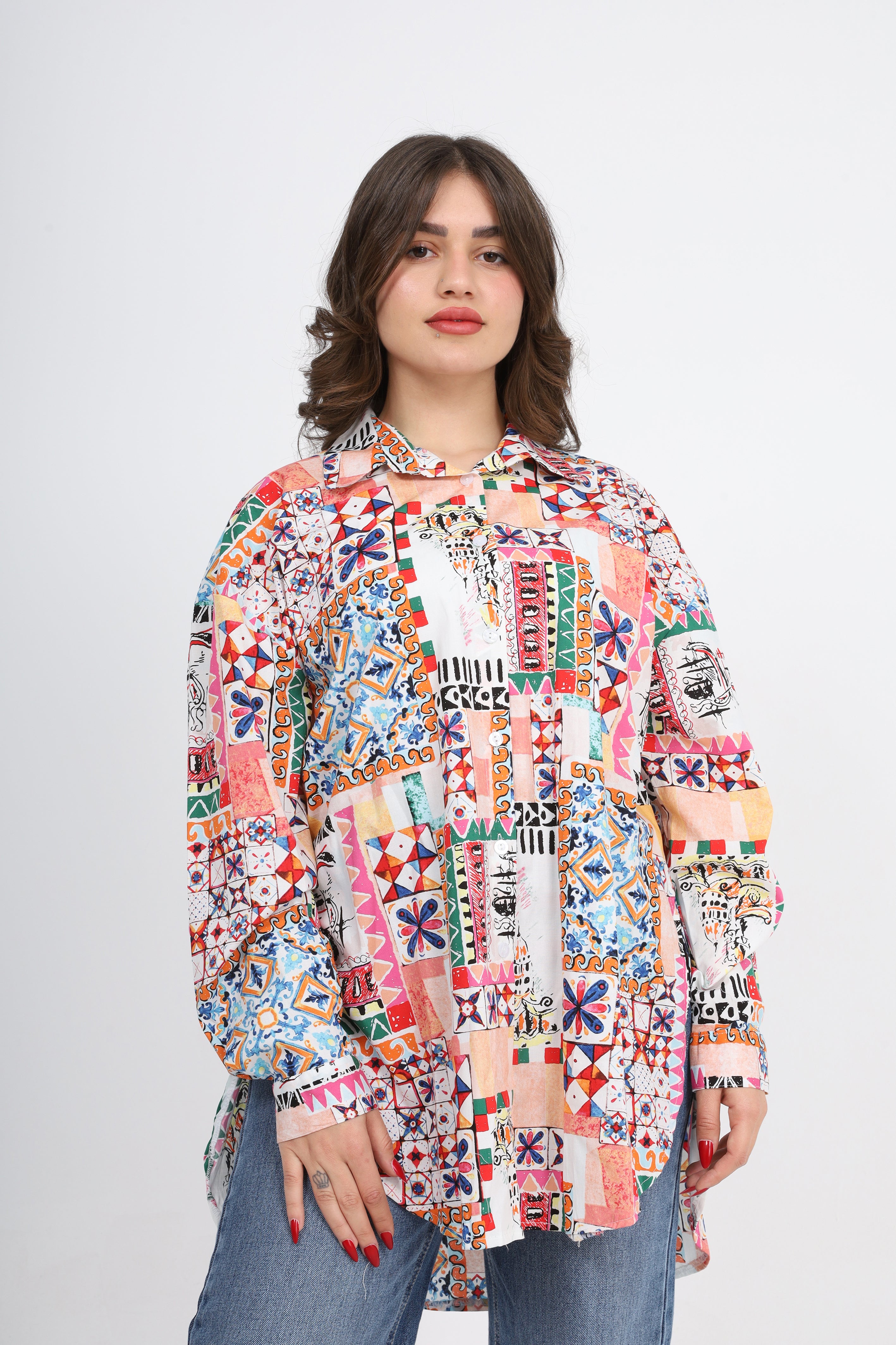 Colorful Printed Shirt s1508542/1