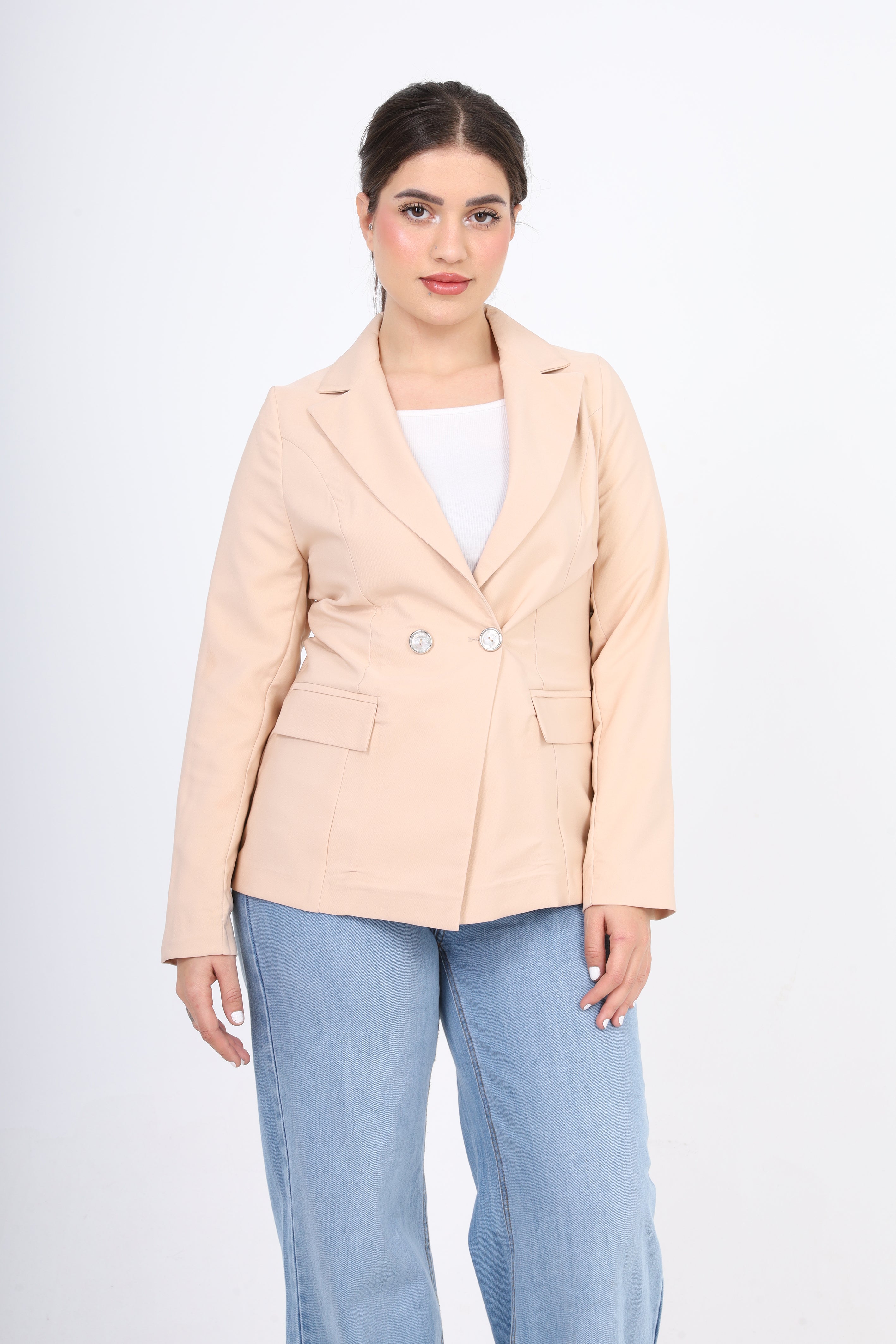 Classic Blazer with Buttons s1508545