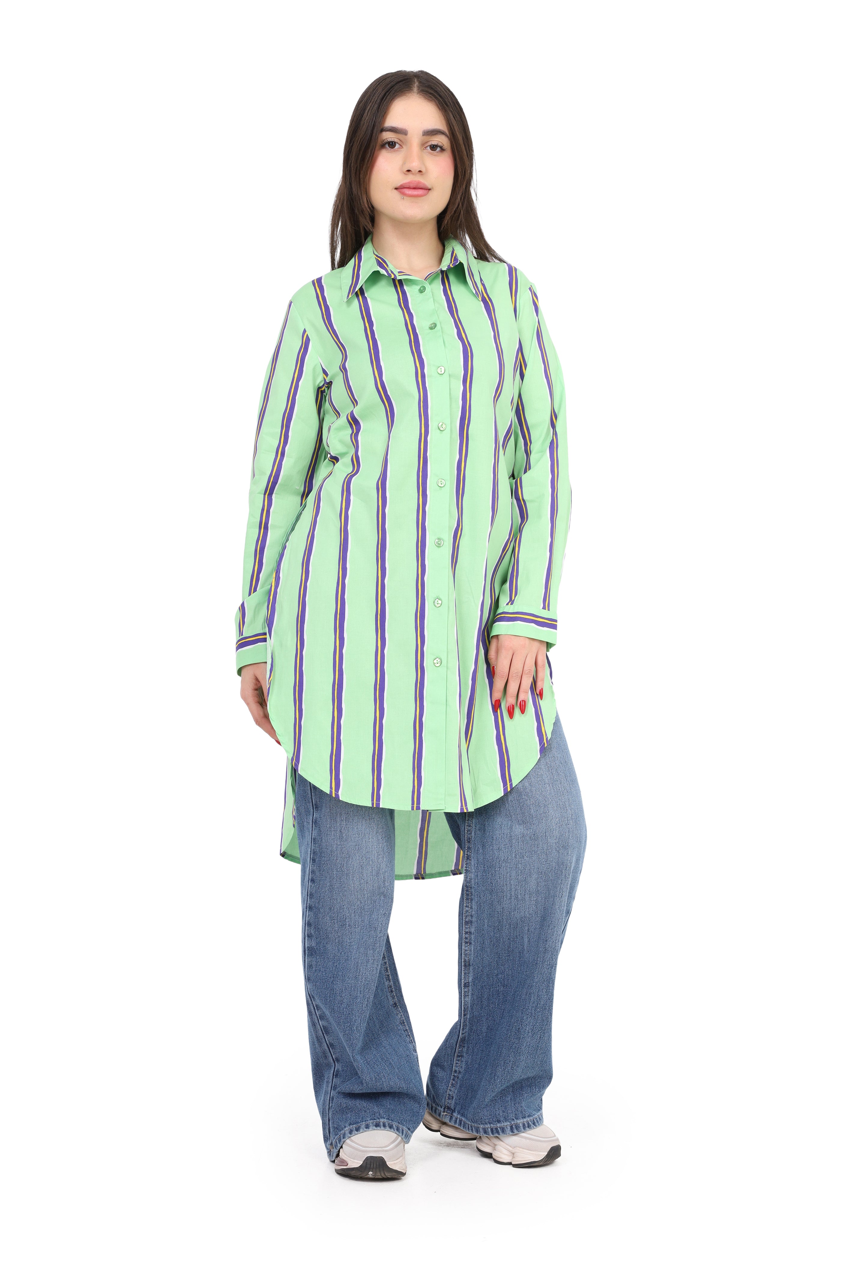 Colorful Striped Shirt s1508663