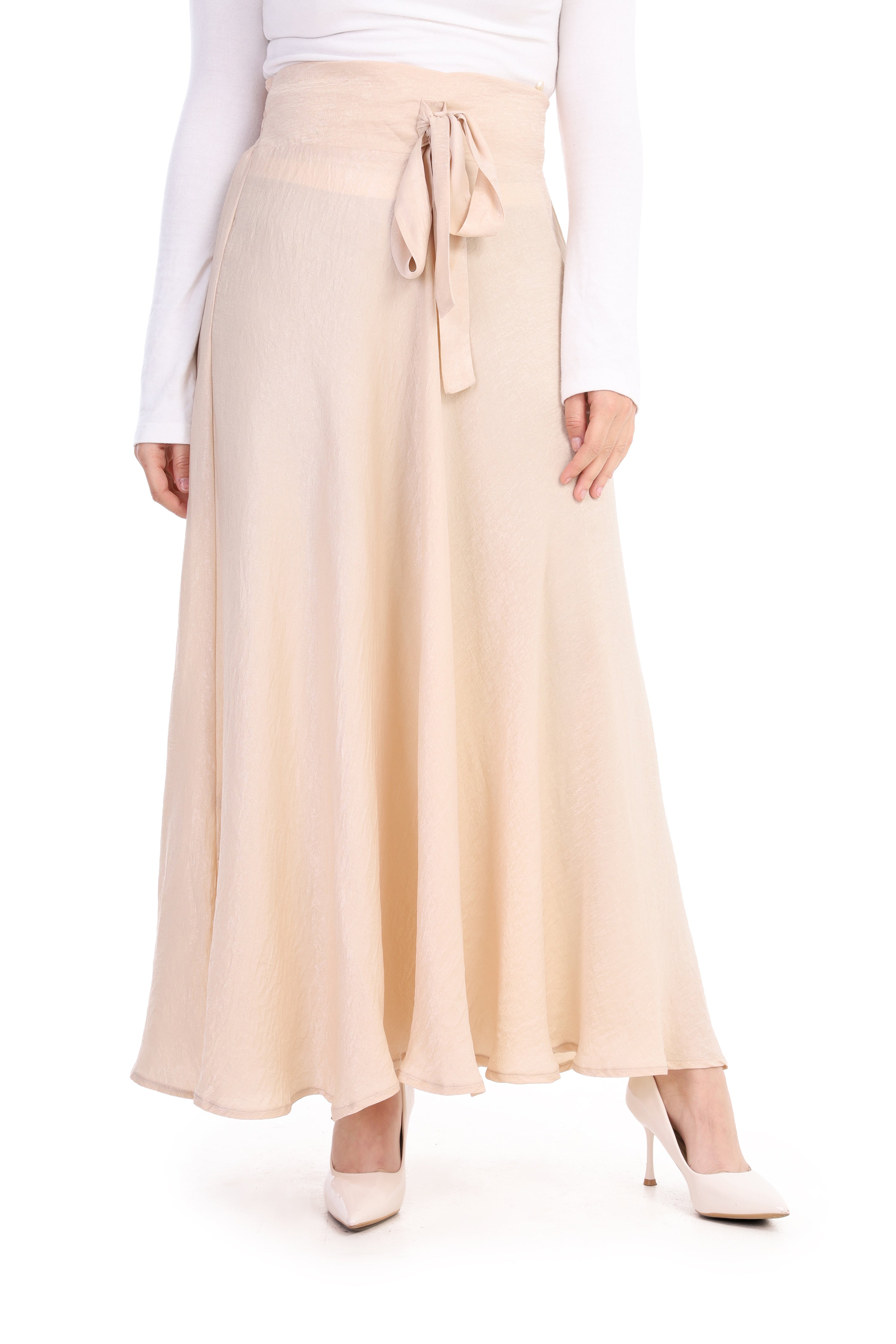 Maxi Skirt with Waist Tie s1514338/2
