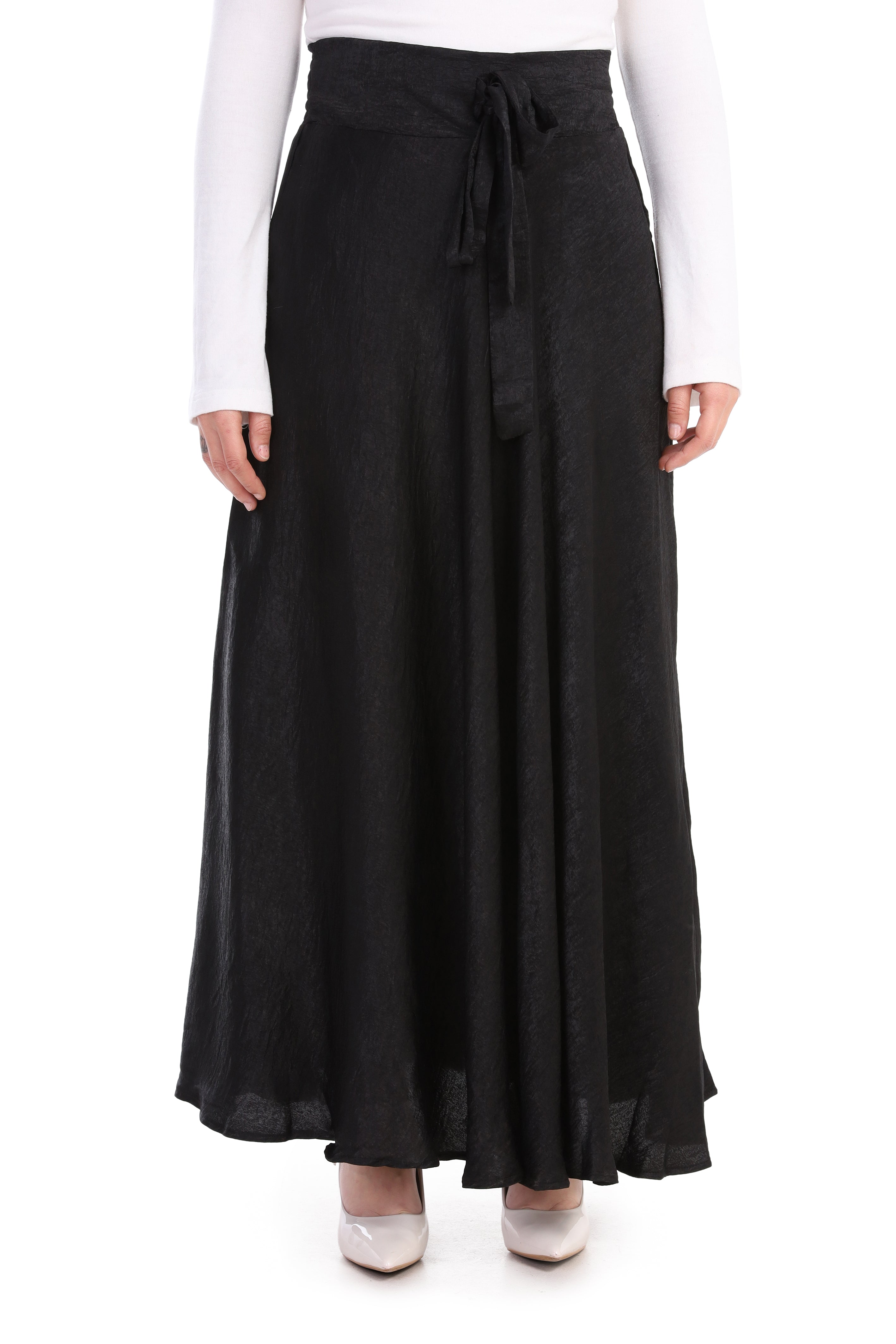 Maxi Skirt with Waist Tie s1514338/2