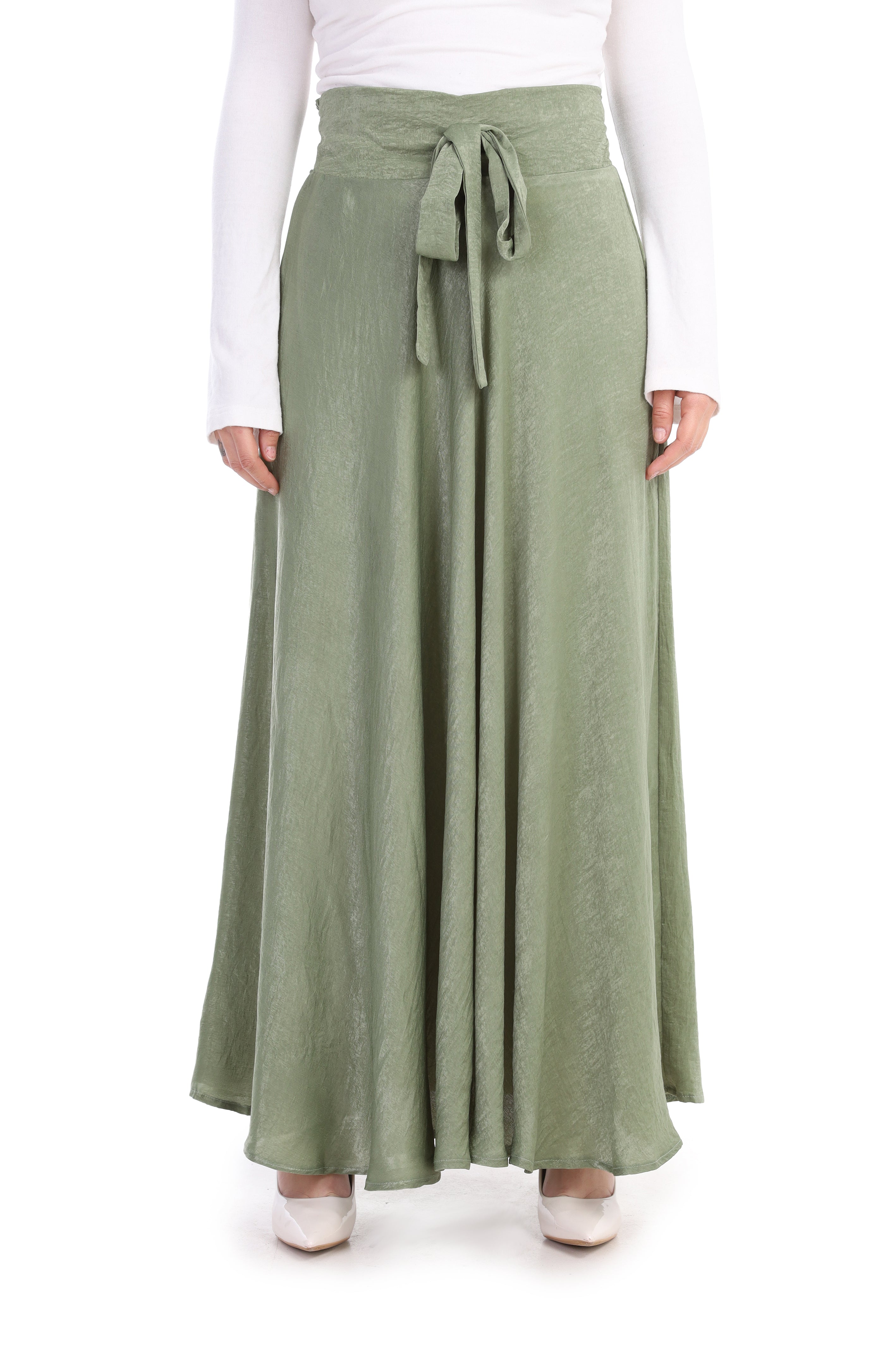 Maxi Skirt with Waist Tie s1514338/2