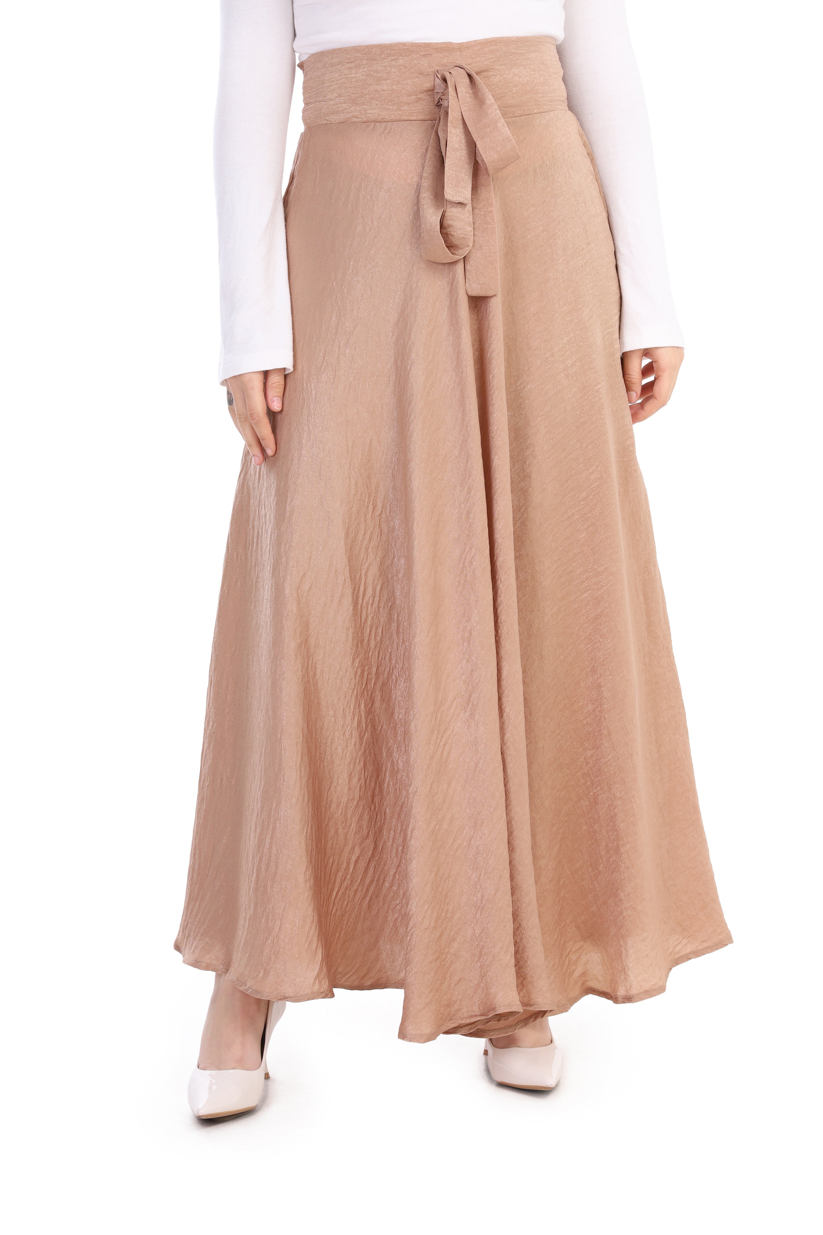 Maxi Skirt with Waist Tie s1514338/2