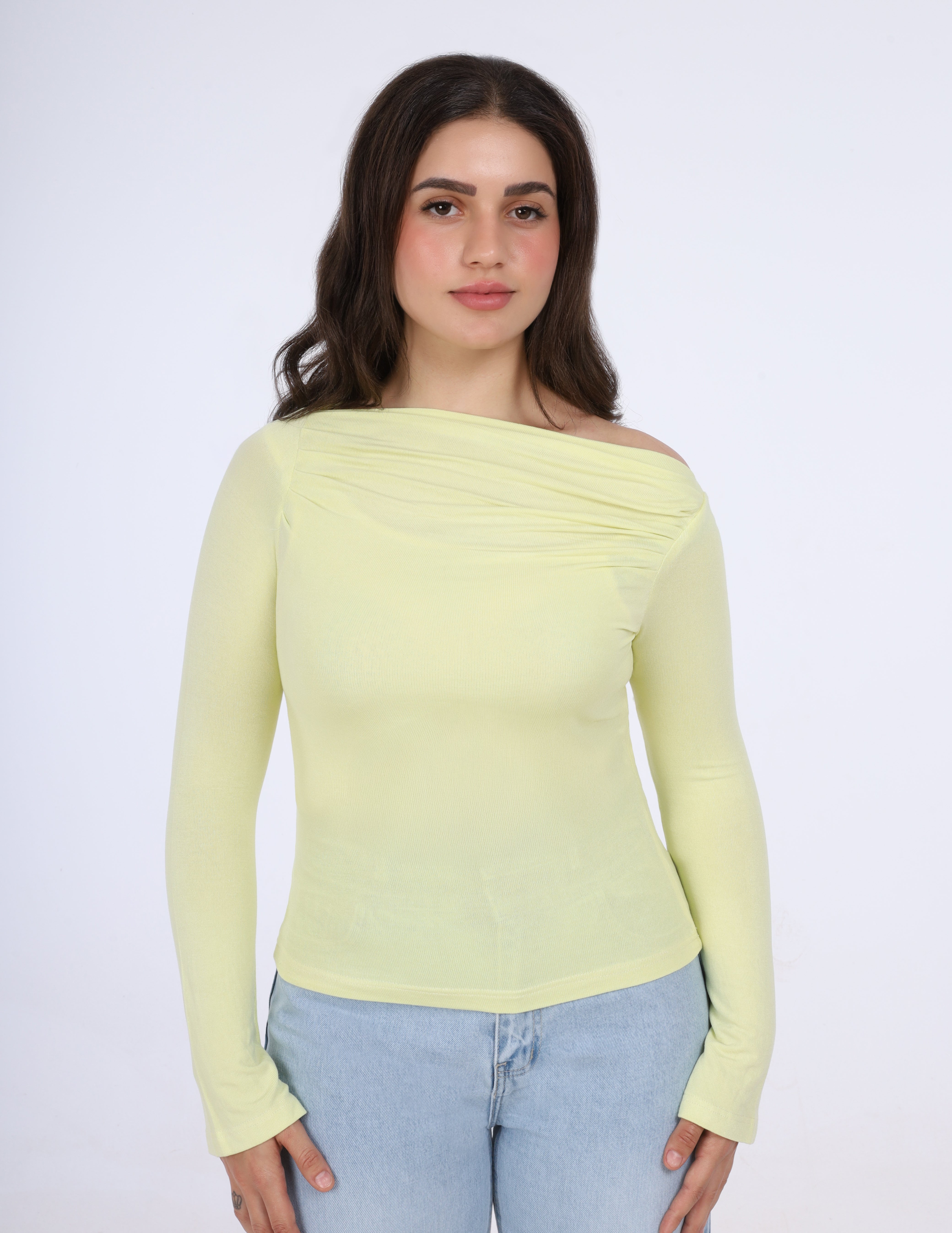 One Shoulder Basic Top s1516587