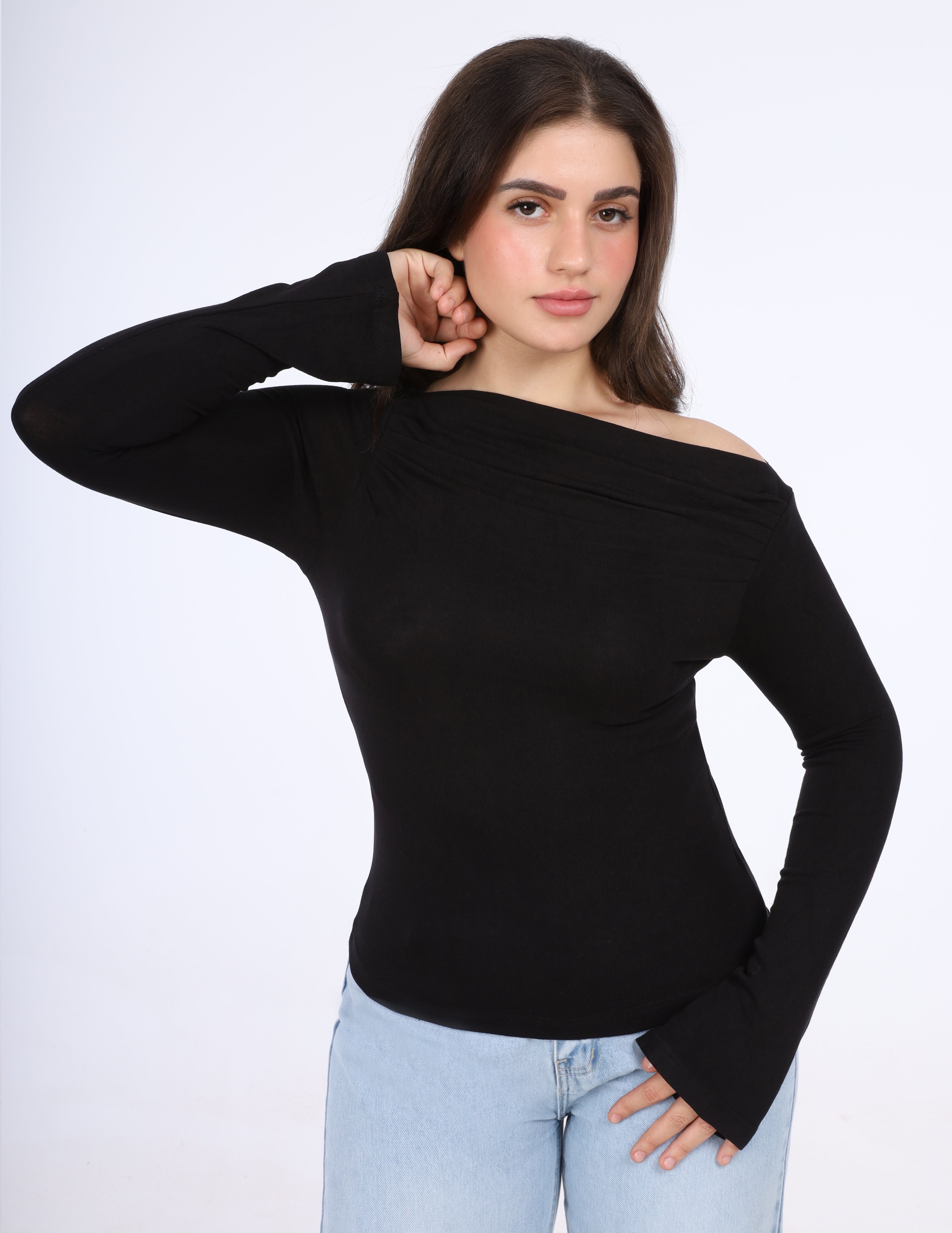 One Shoulder Basic Top s1516587