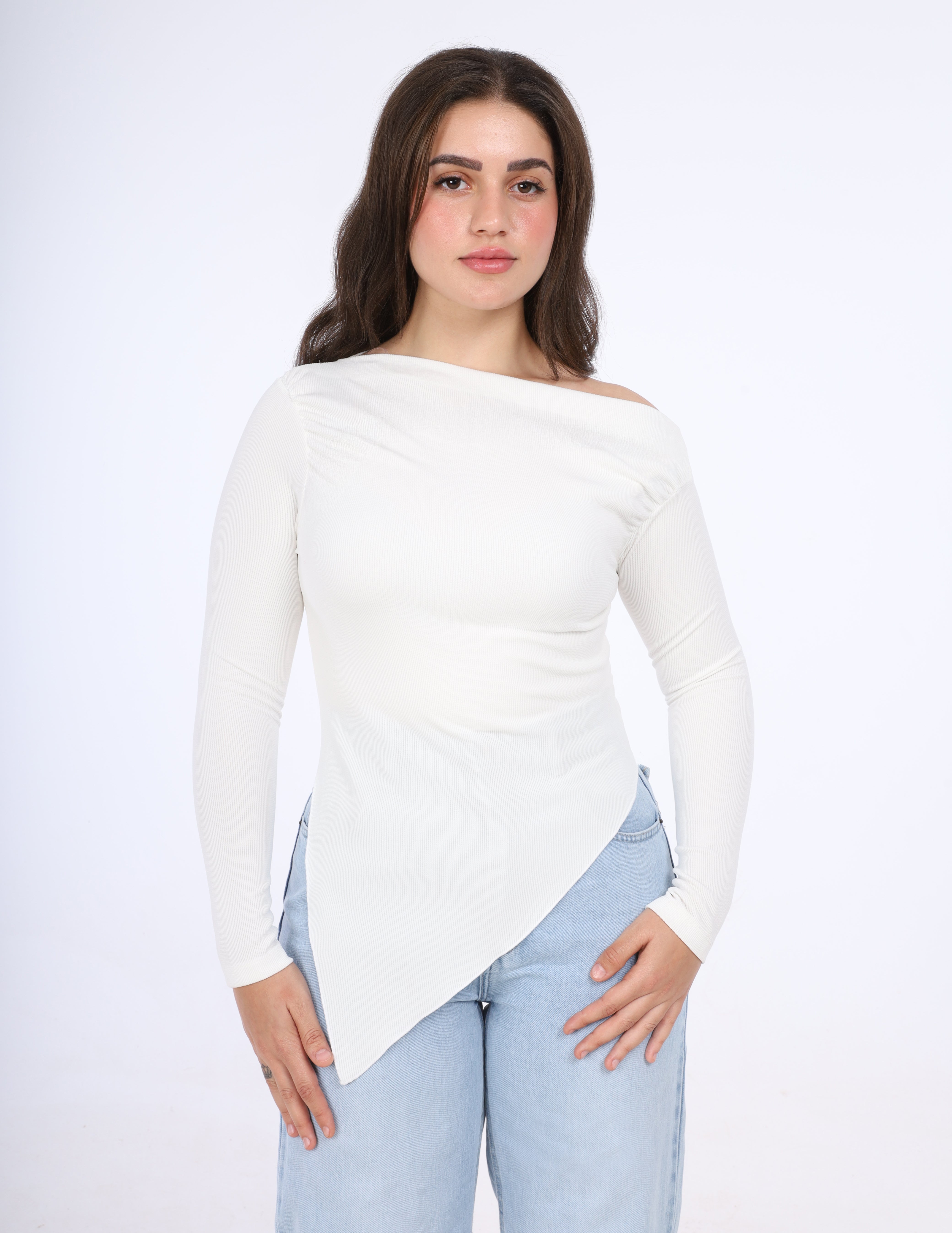One Shoulder Asymmetrical top s15183009/1