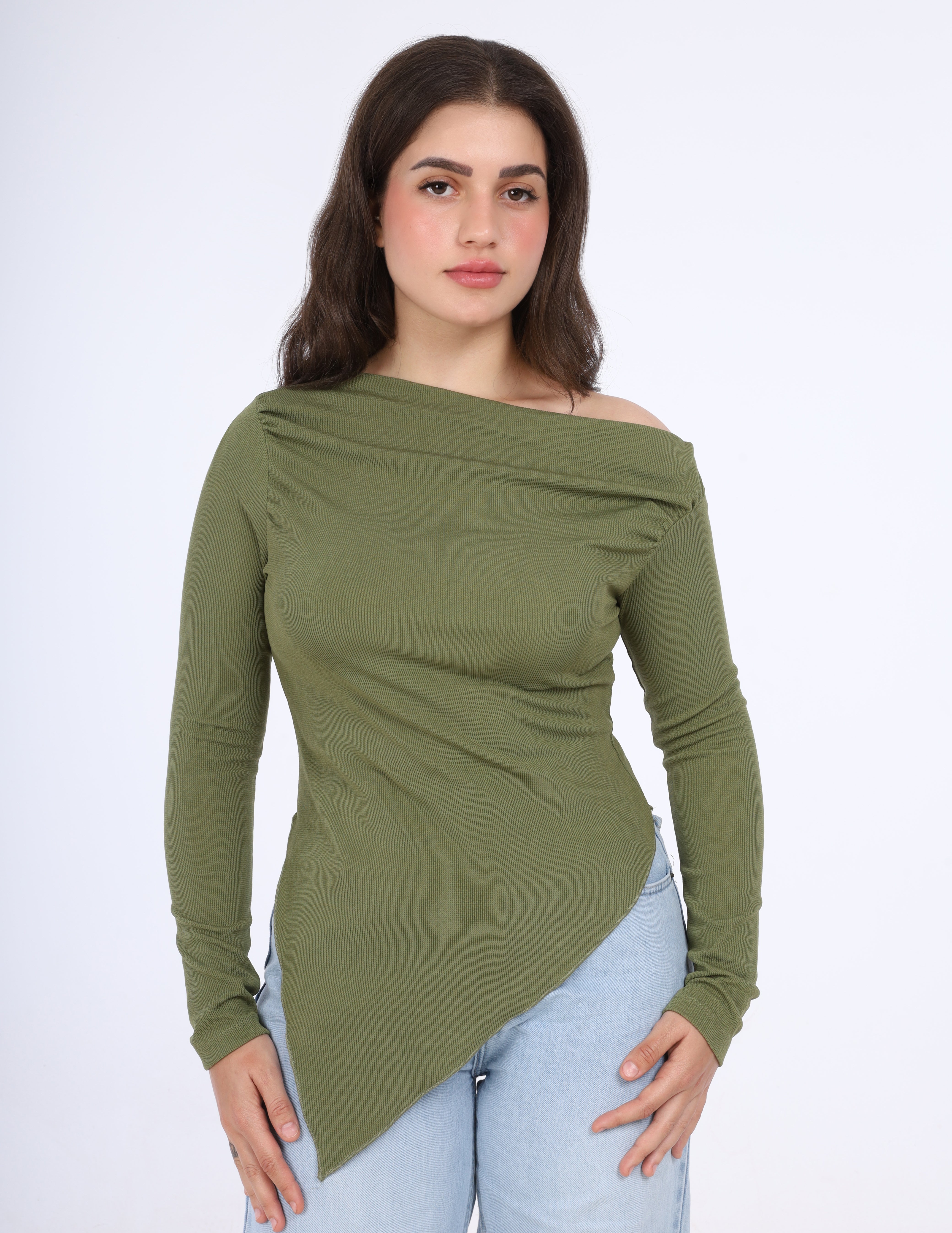 One Shoulder Asymmetrical top s15183009/1