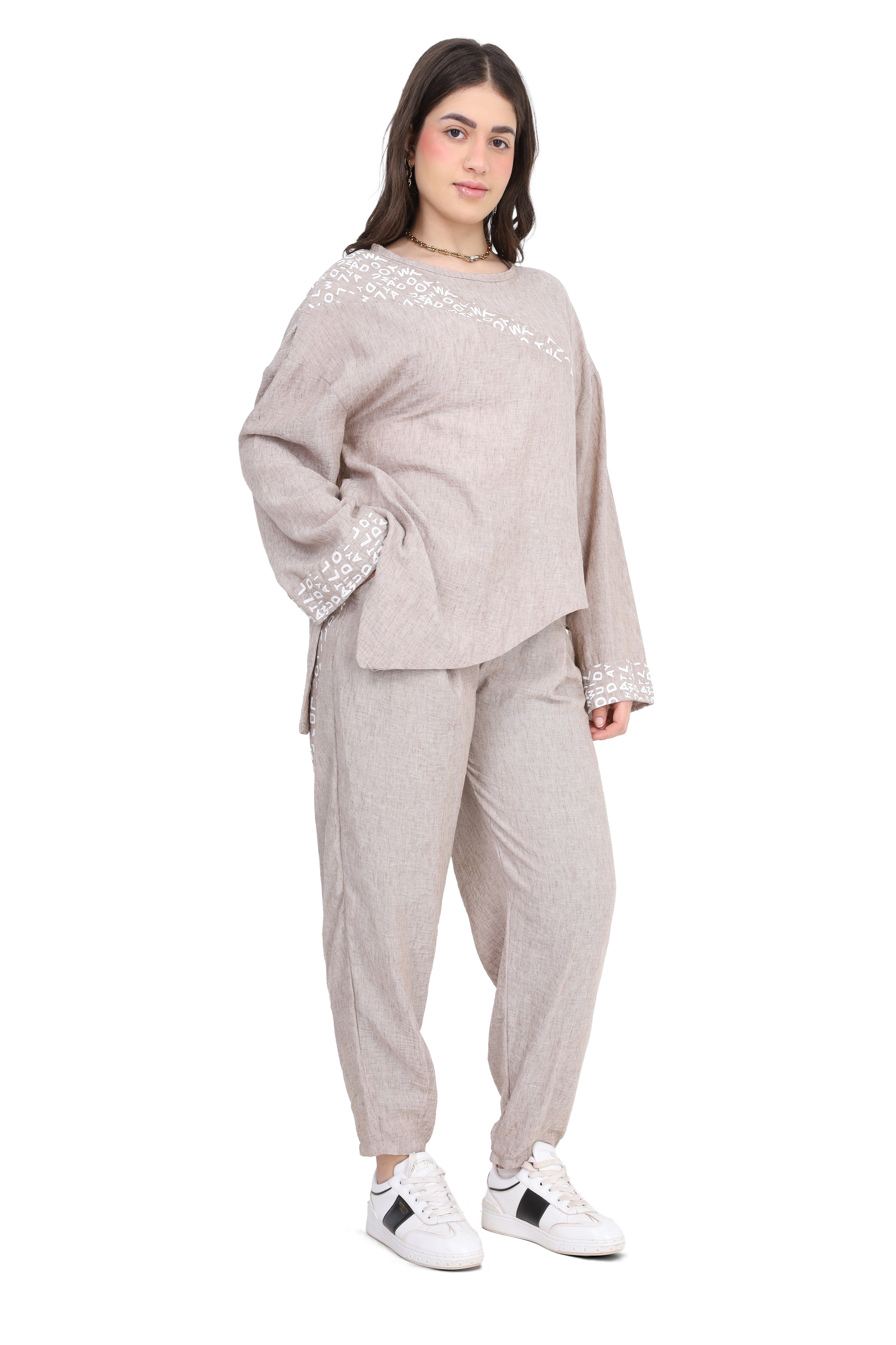 Asymmetrical Tunic & Pants Set s1518593