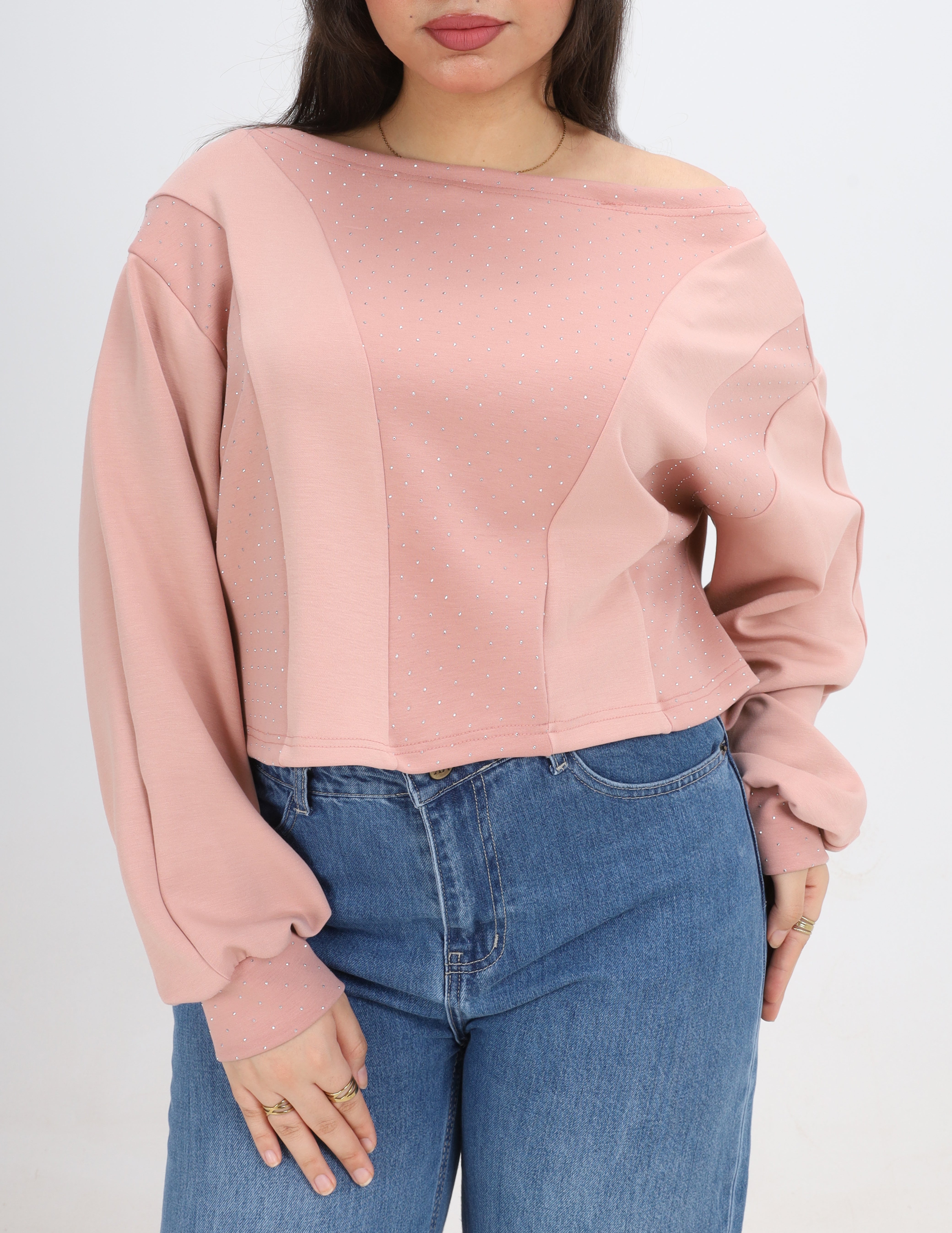 Polka Dot Sweatshirt w1626115