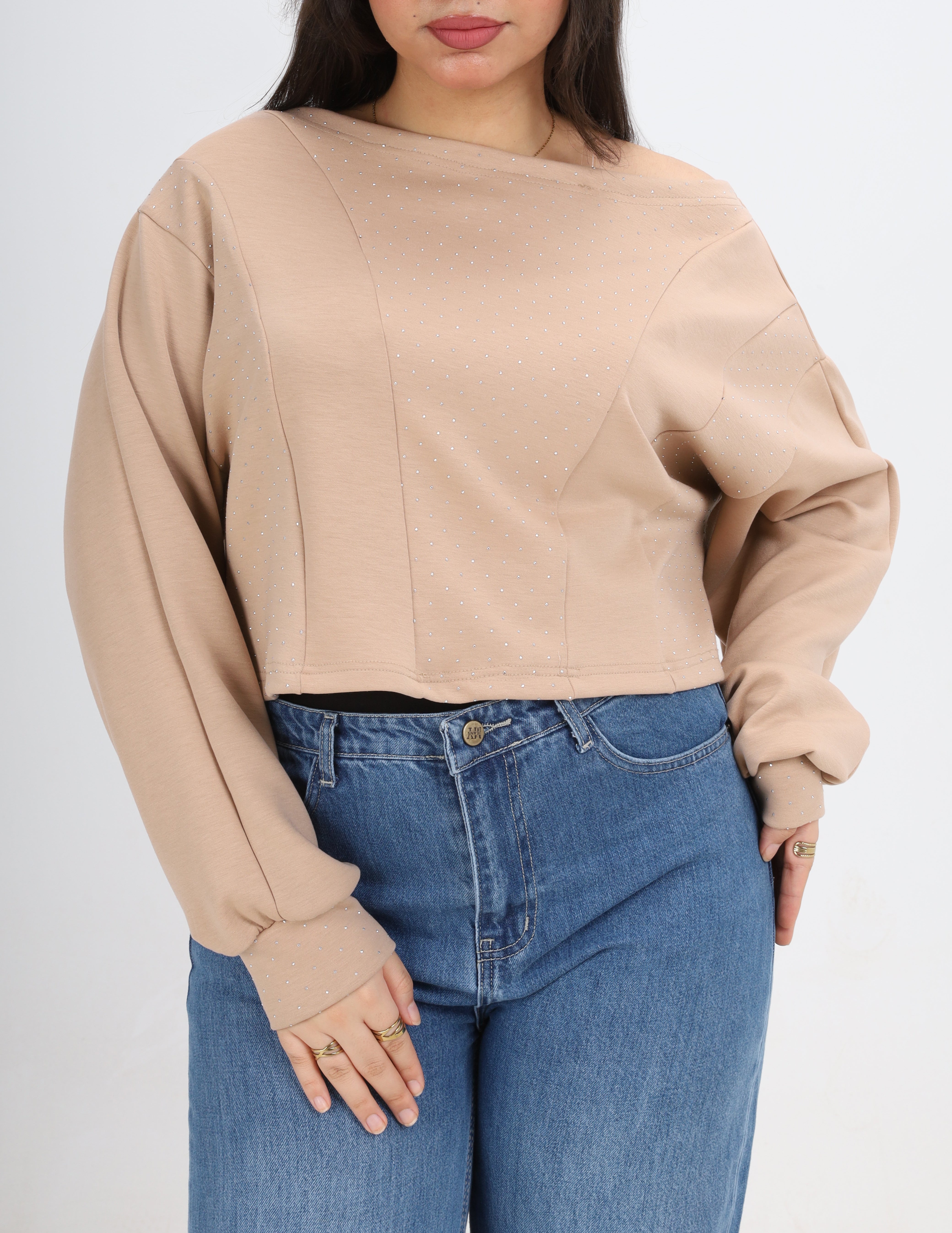 Polka Dot Sweatshirt w1626115