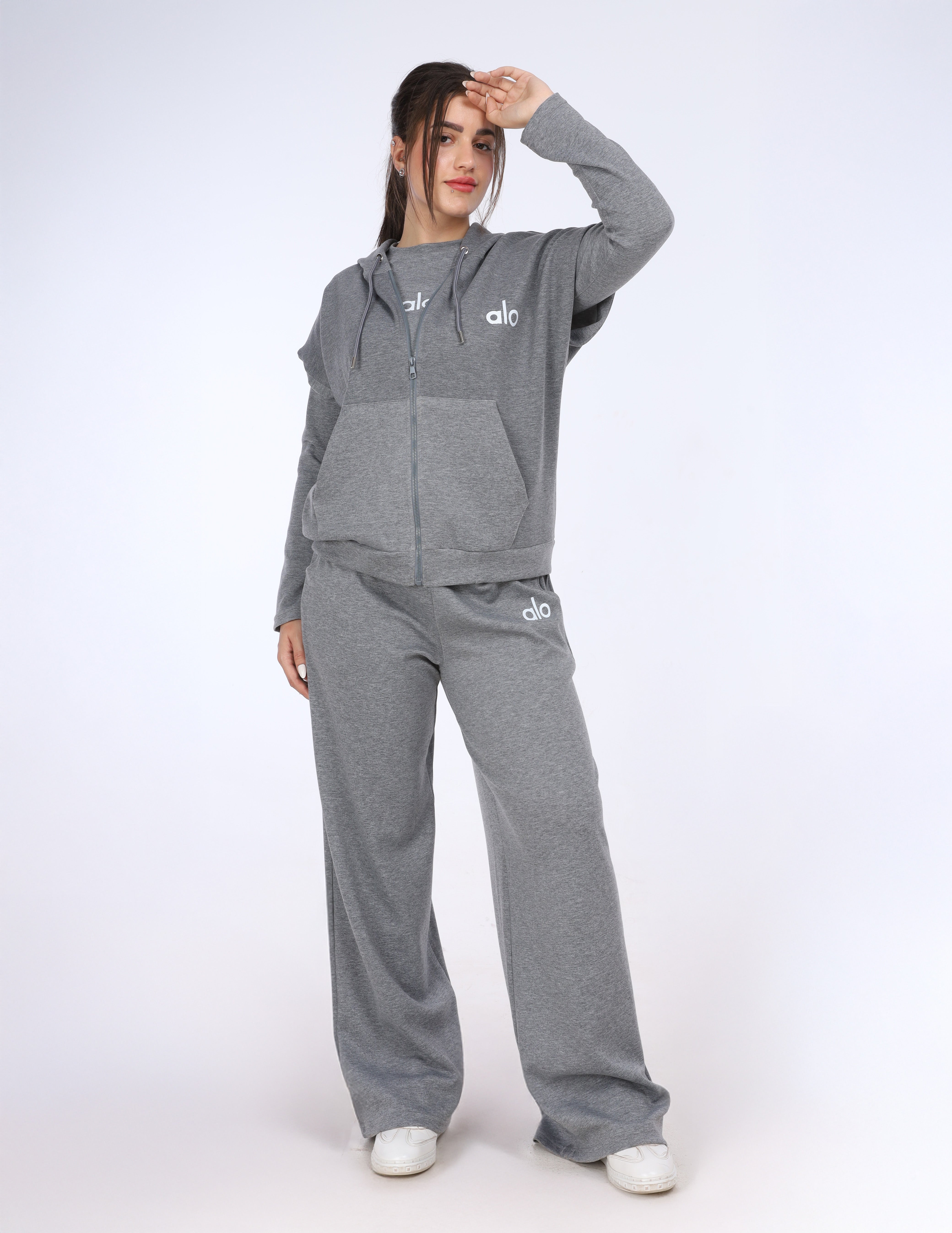 3-Piece Zip-Up Hoodie Set w162715