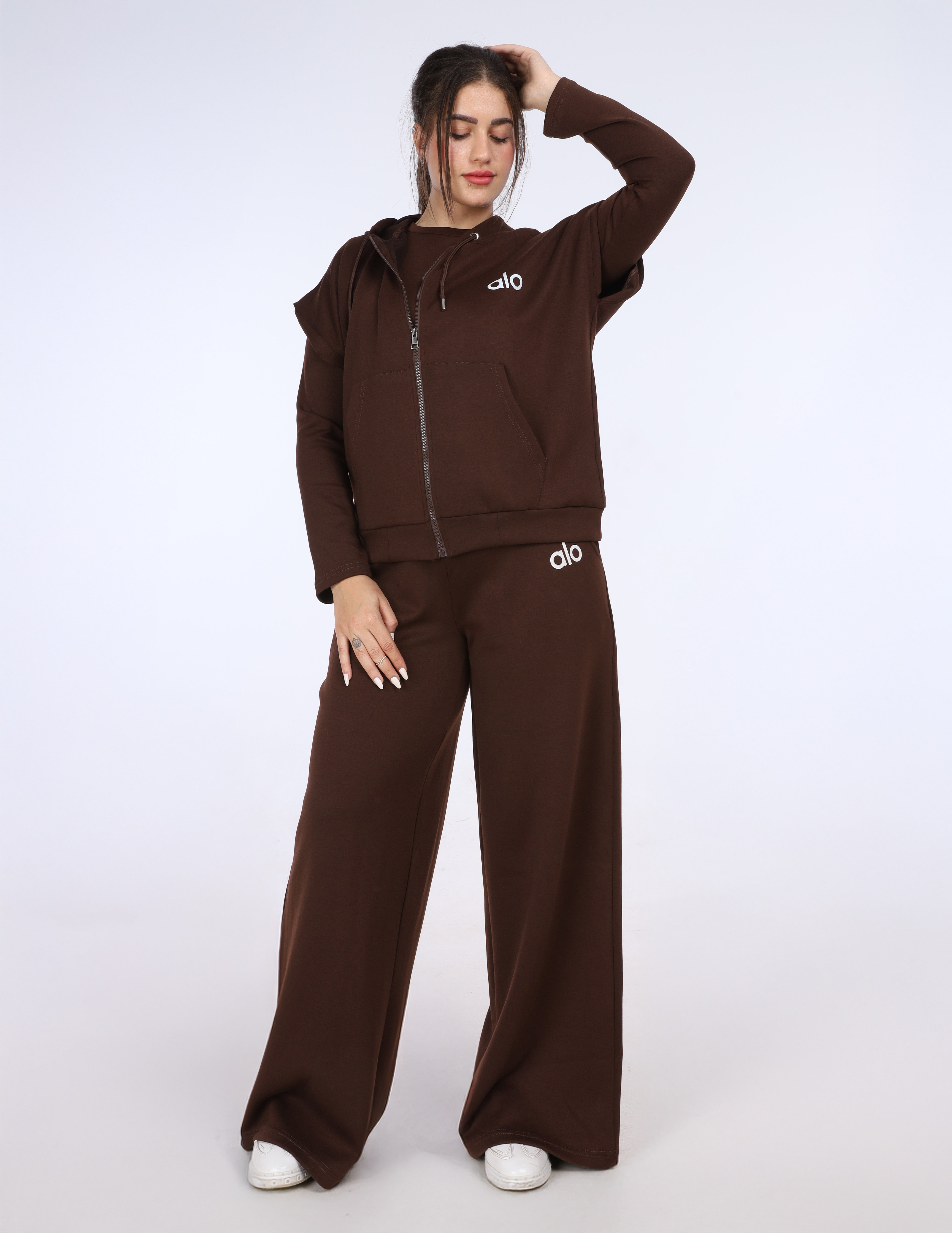 3-Piece Zip-Up Hoodie Set w162715