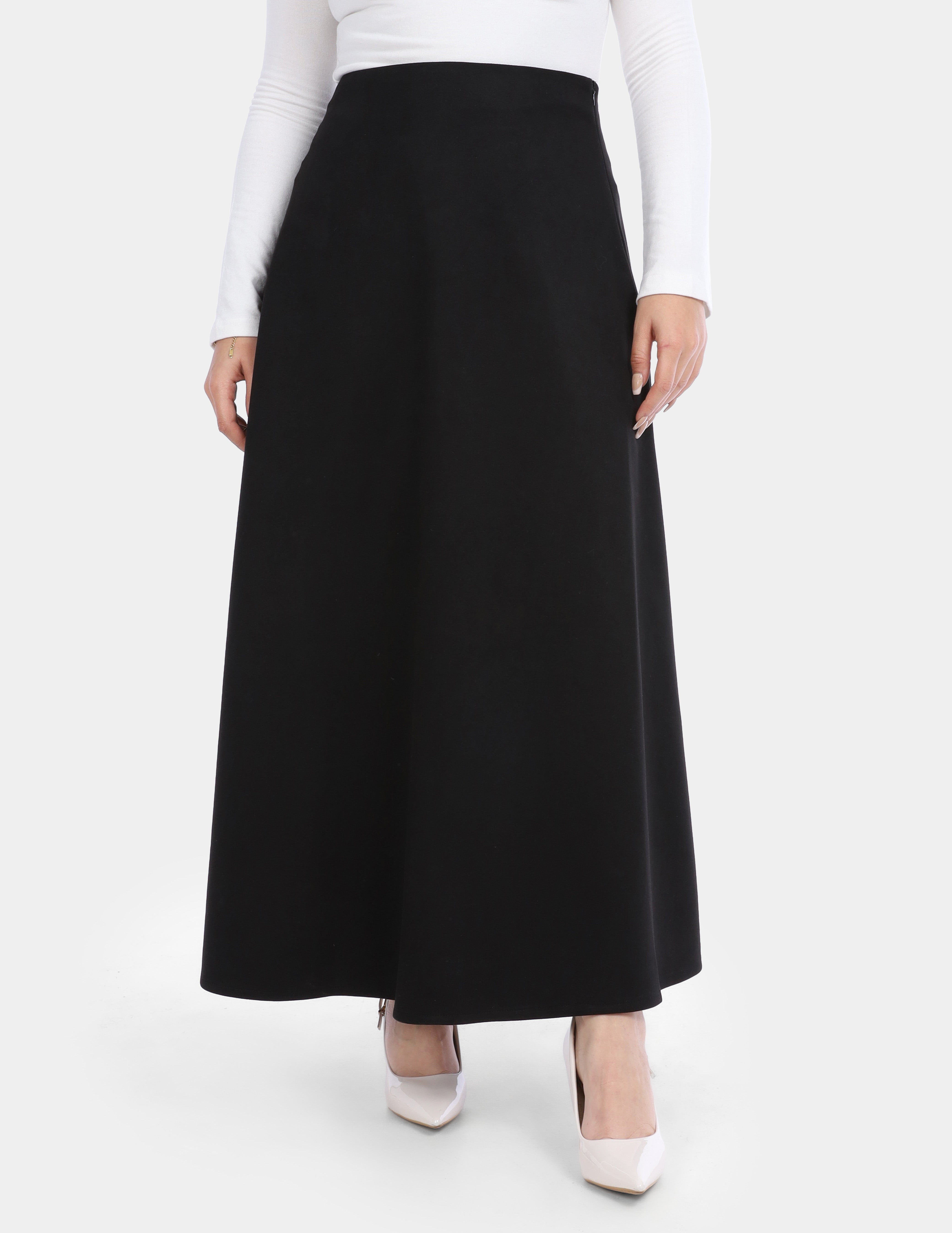 Elegant Plain Skirt w1629/313/1