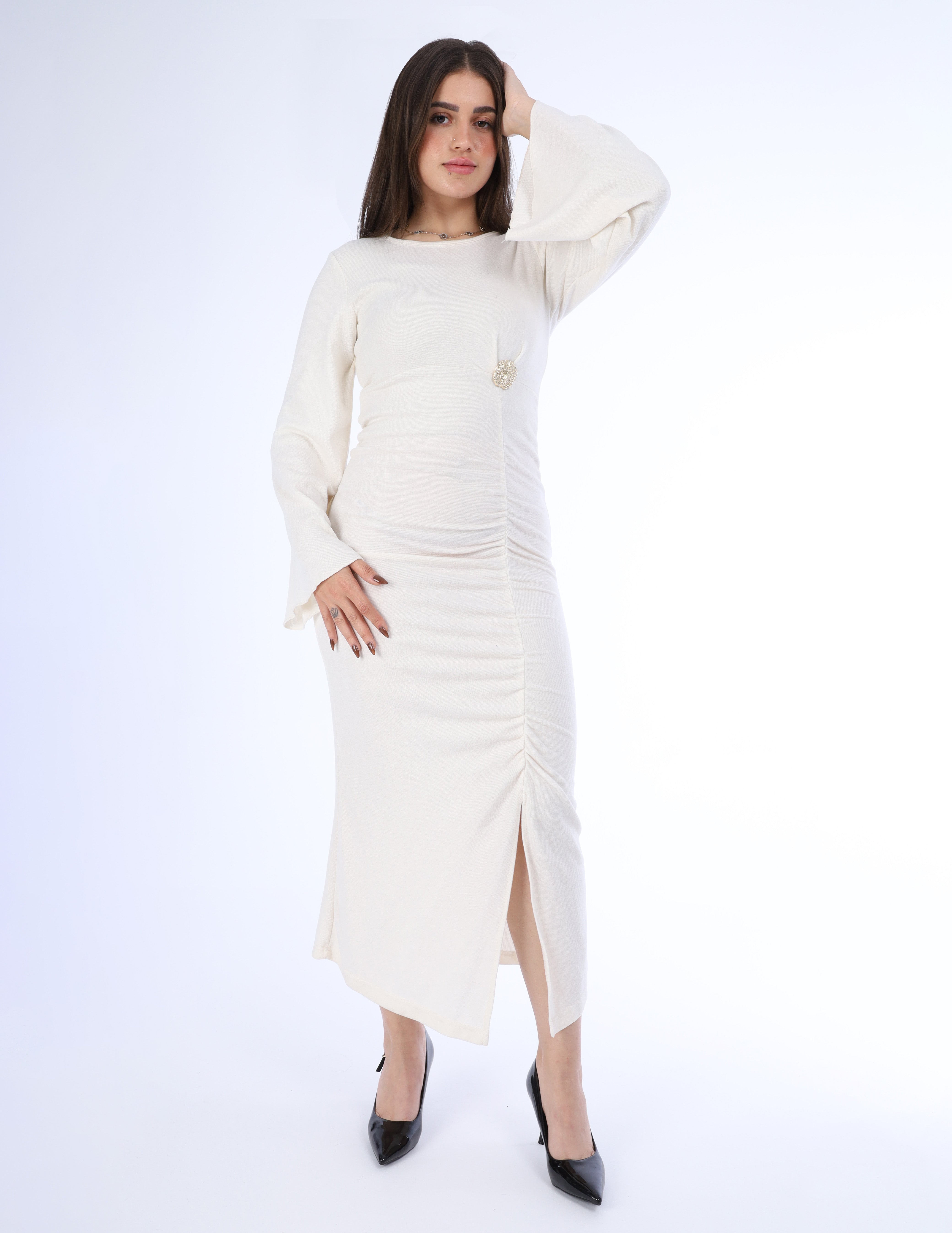 Ruched Bodycon Maxi Dress w1631/289