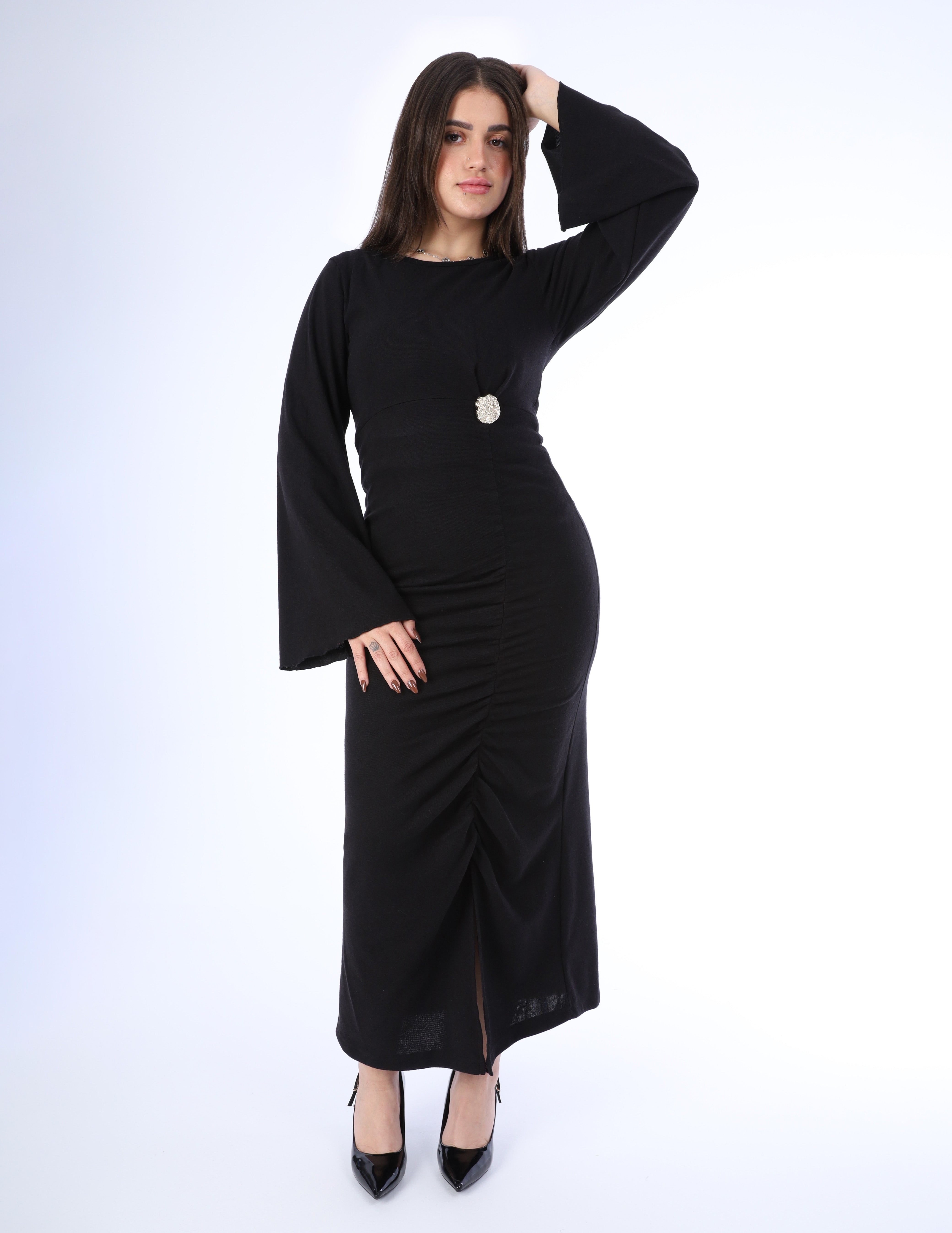Ruched Bodycon Maxi Dress w1631/289