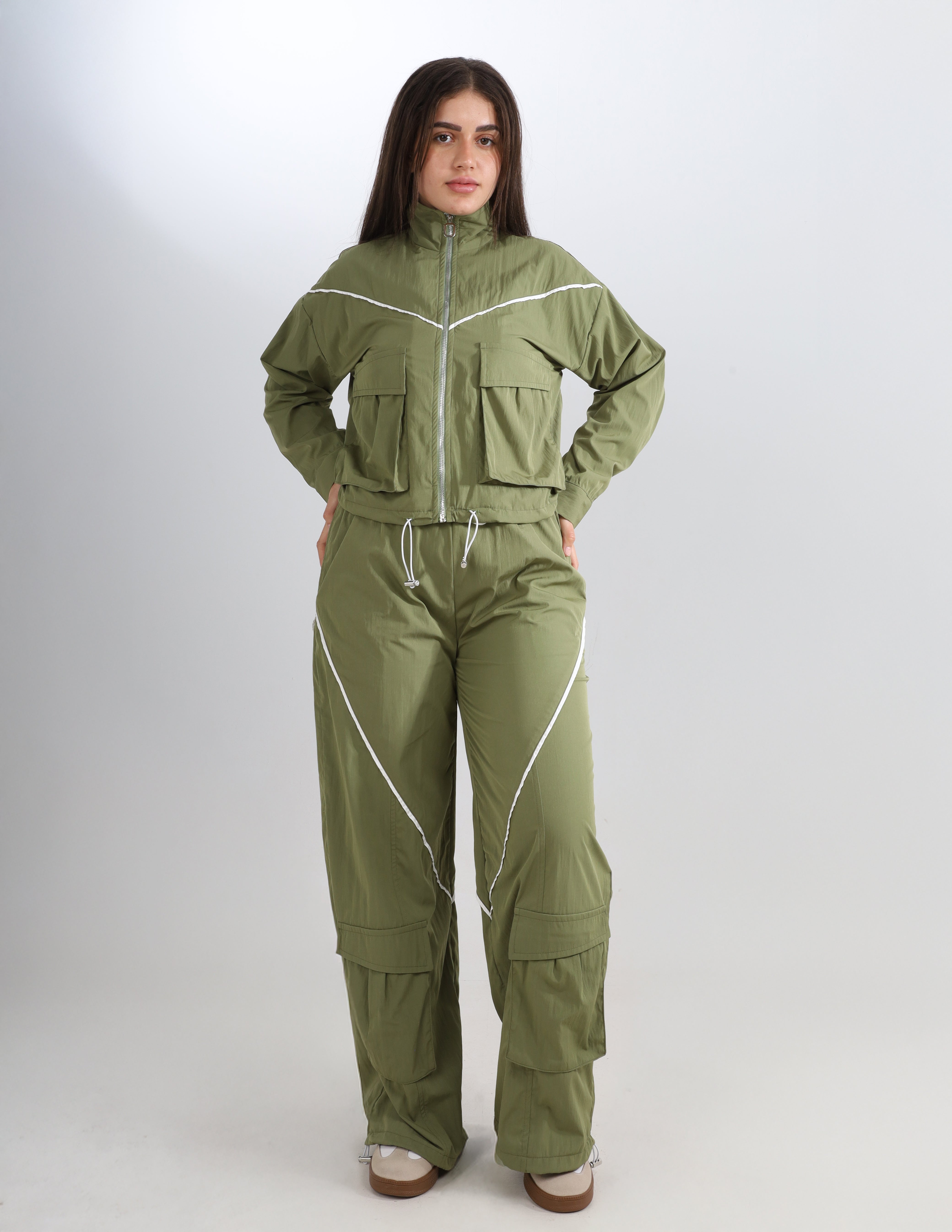 Zip-Up Cargo Set w163123