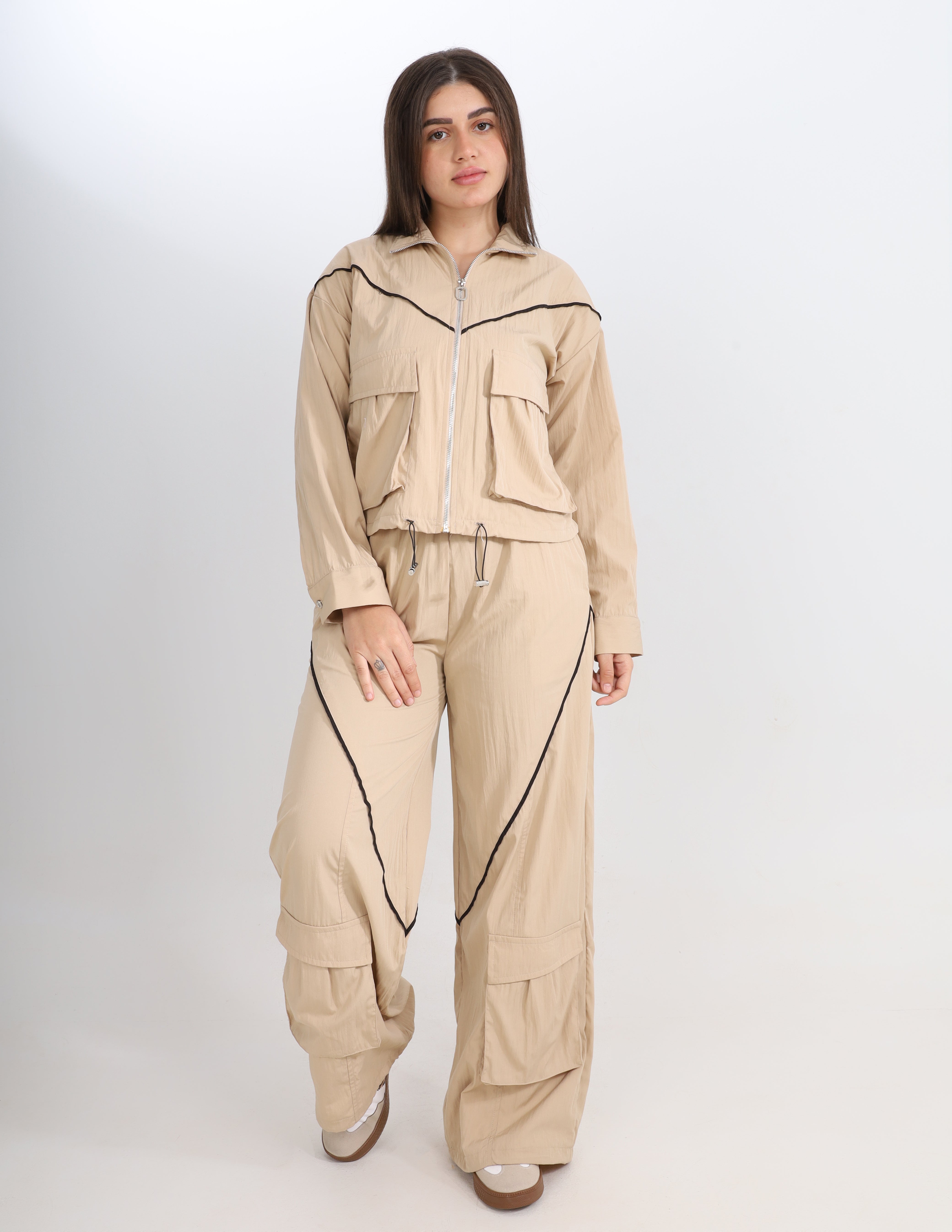 Zip-Up Cargo Set w163123