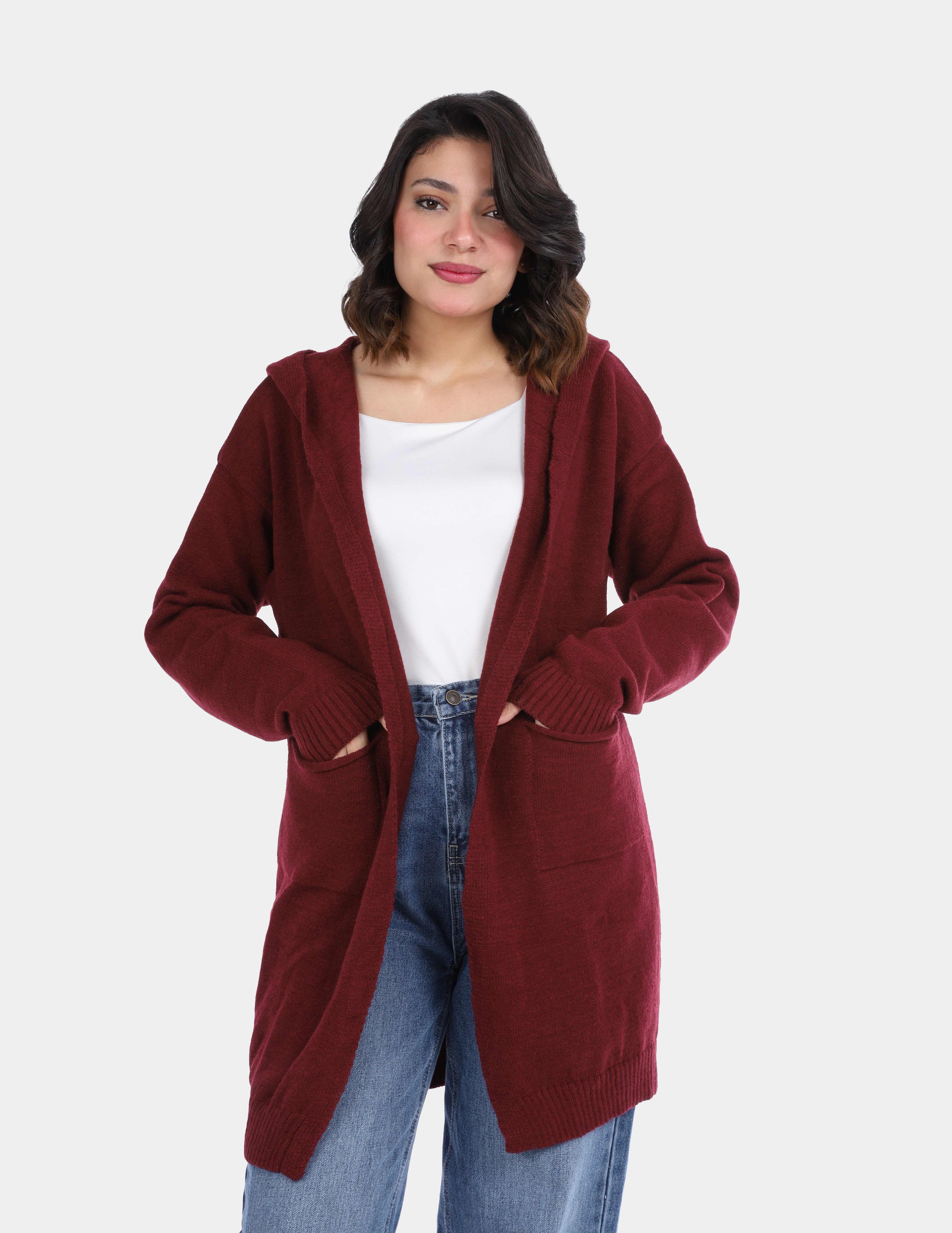 Cozy Fit Knit Cardigan w163266