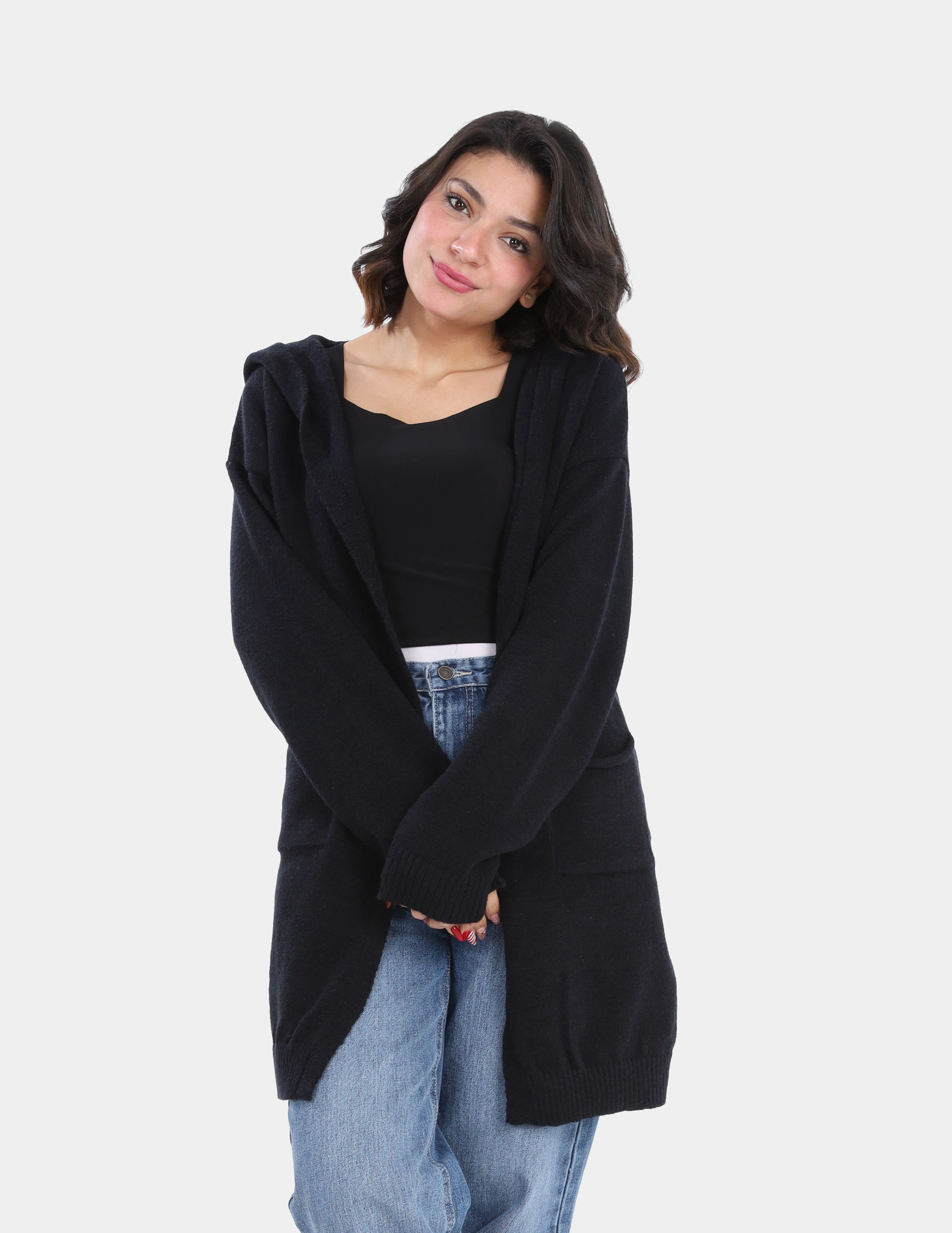 Cozy Fit Knit Cardigan w163266