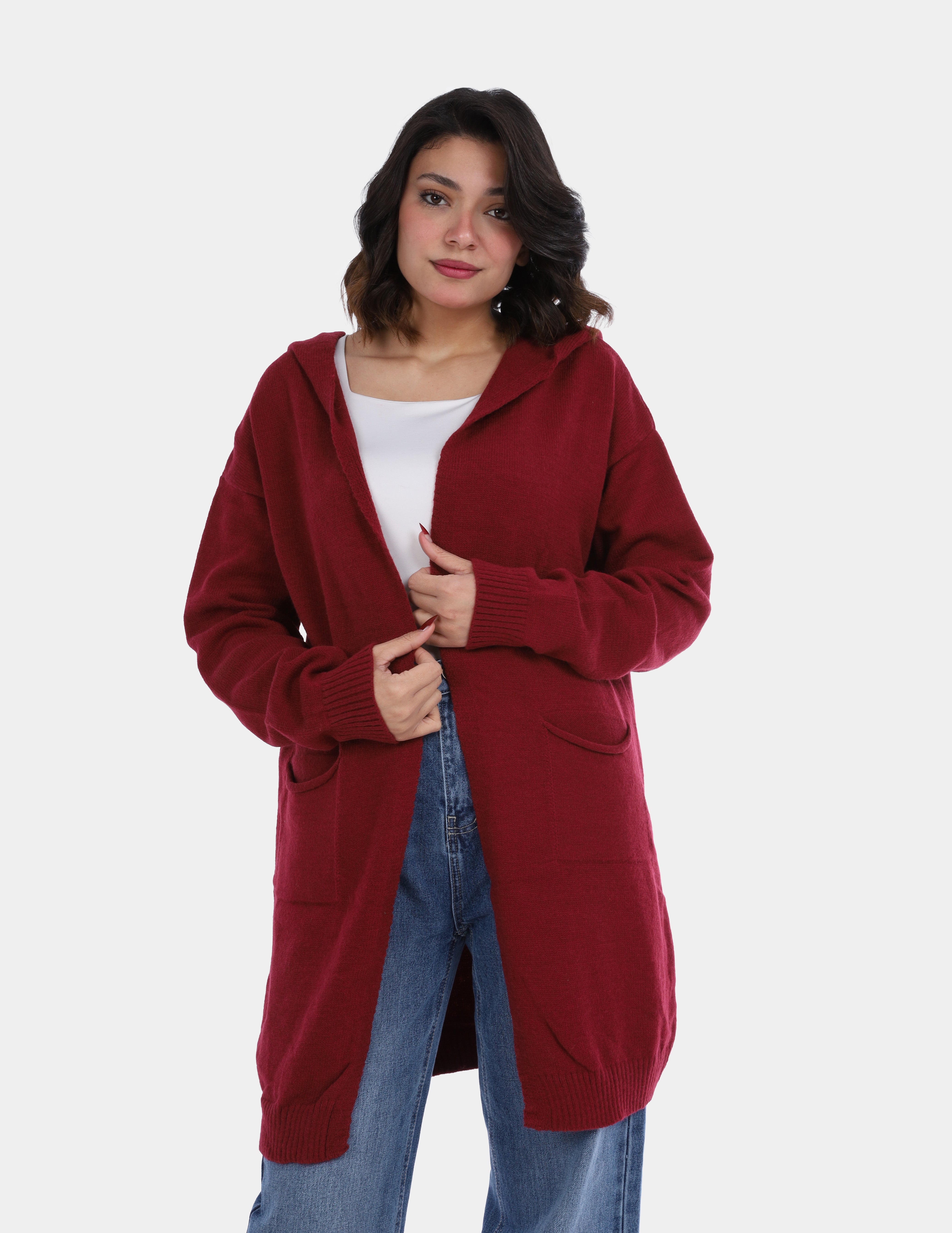 Cozy Fit Knit Cardigan w163266