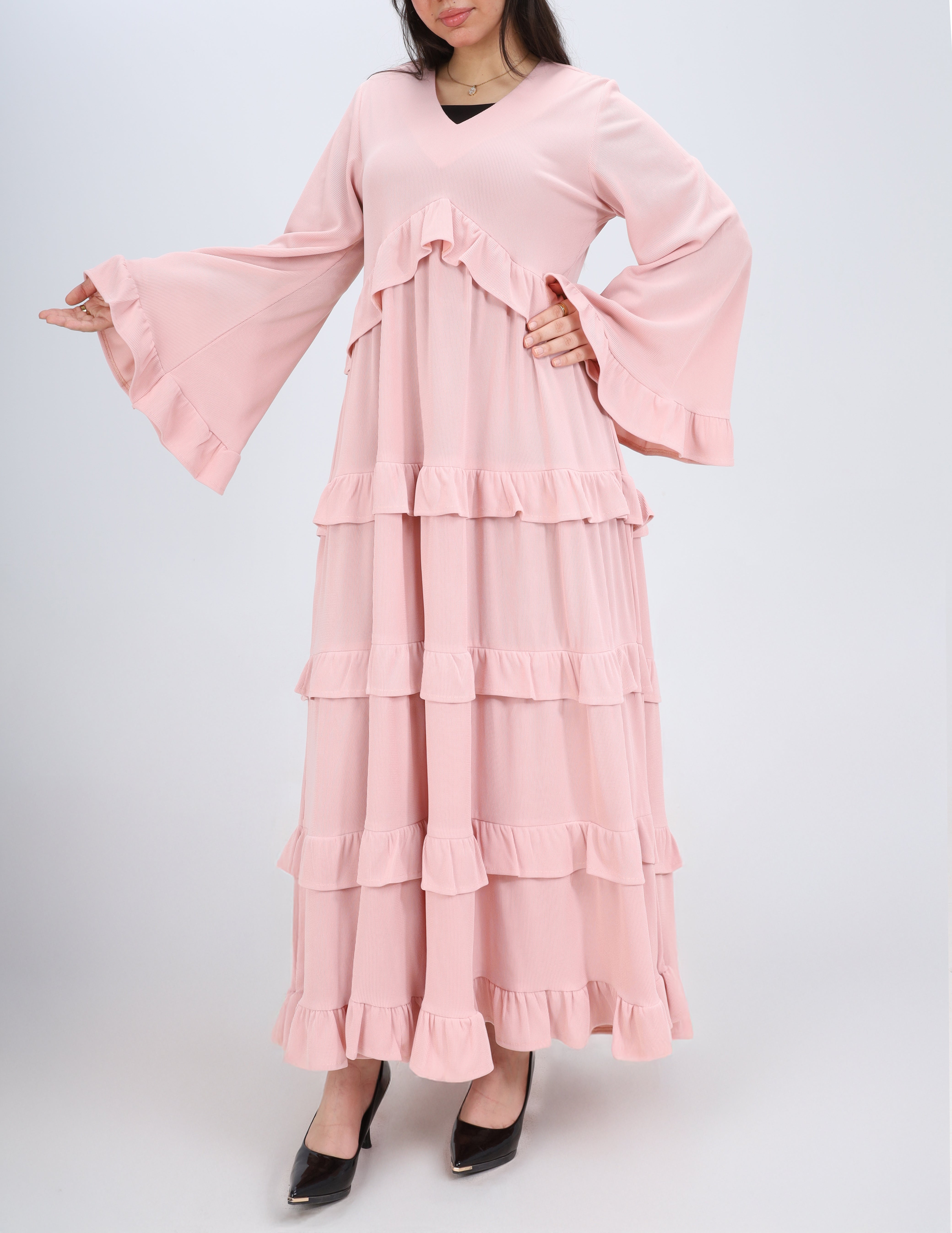 Ruffled Maxi Dress w1634132