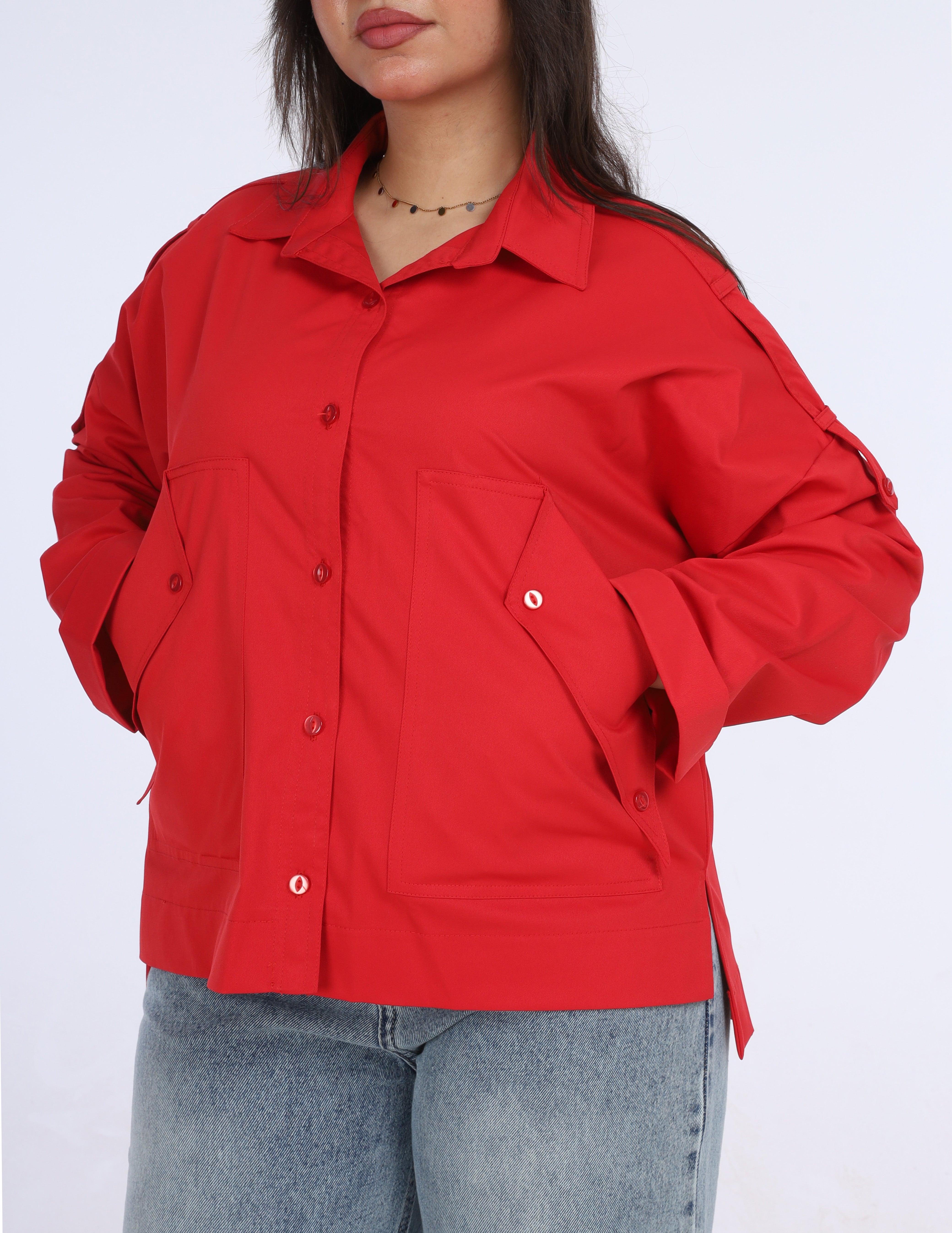 Pocket Button-Down Shirt w1645107