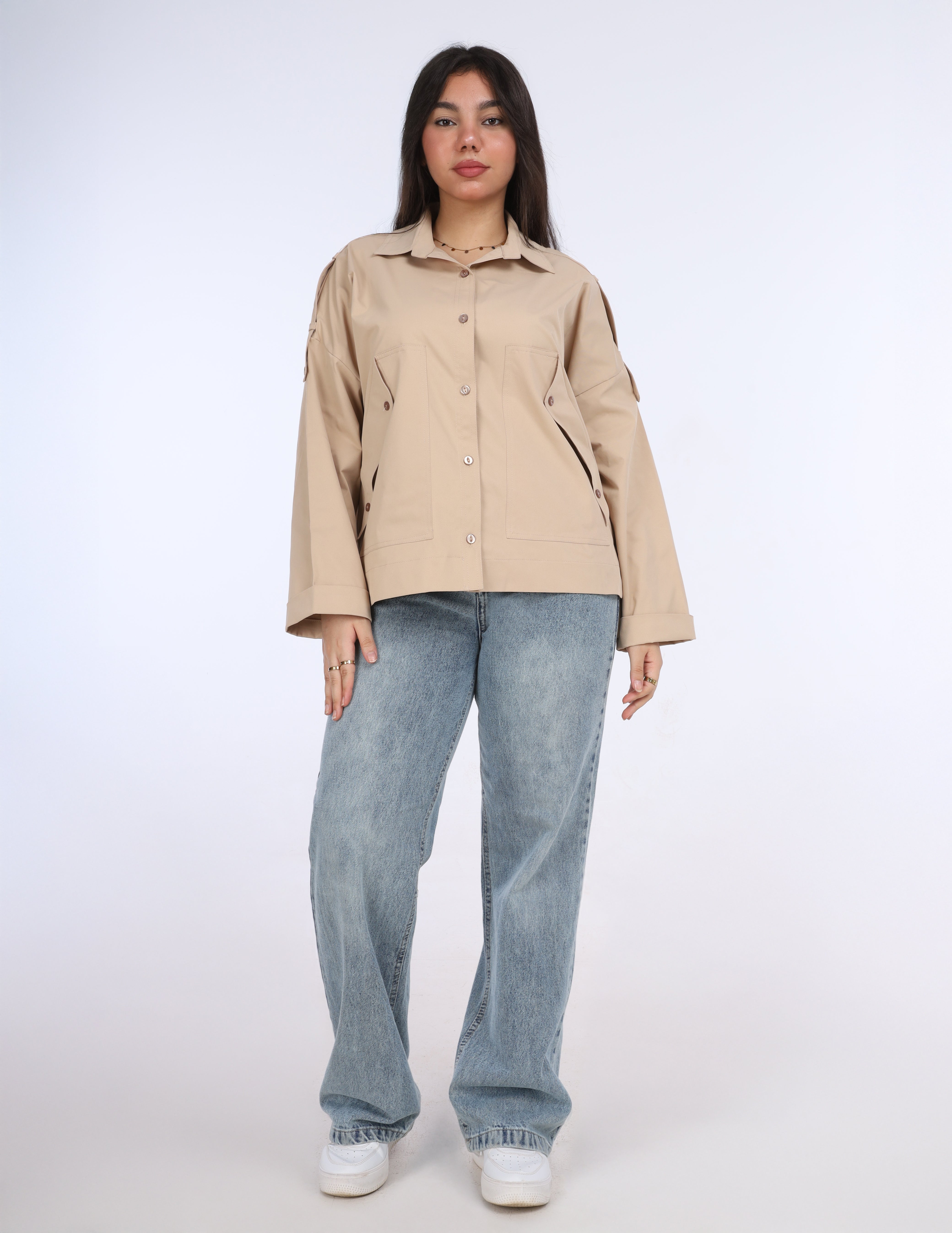 Pocket Button-Down Shirt w1645107