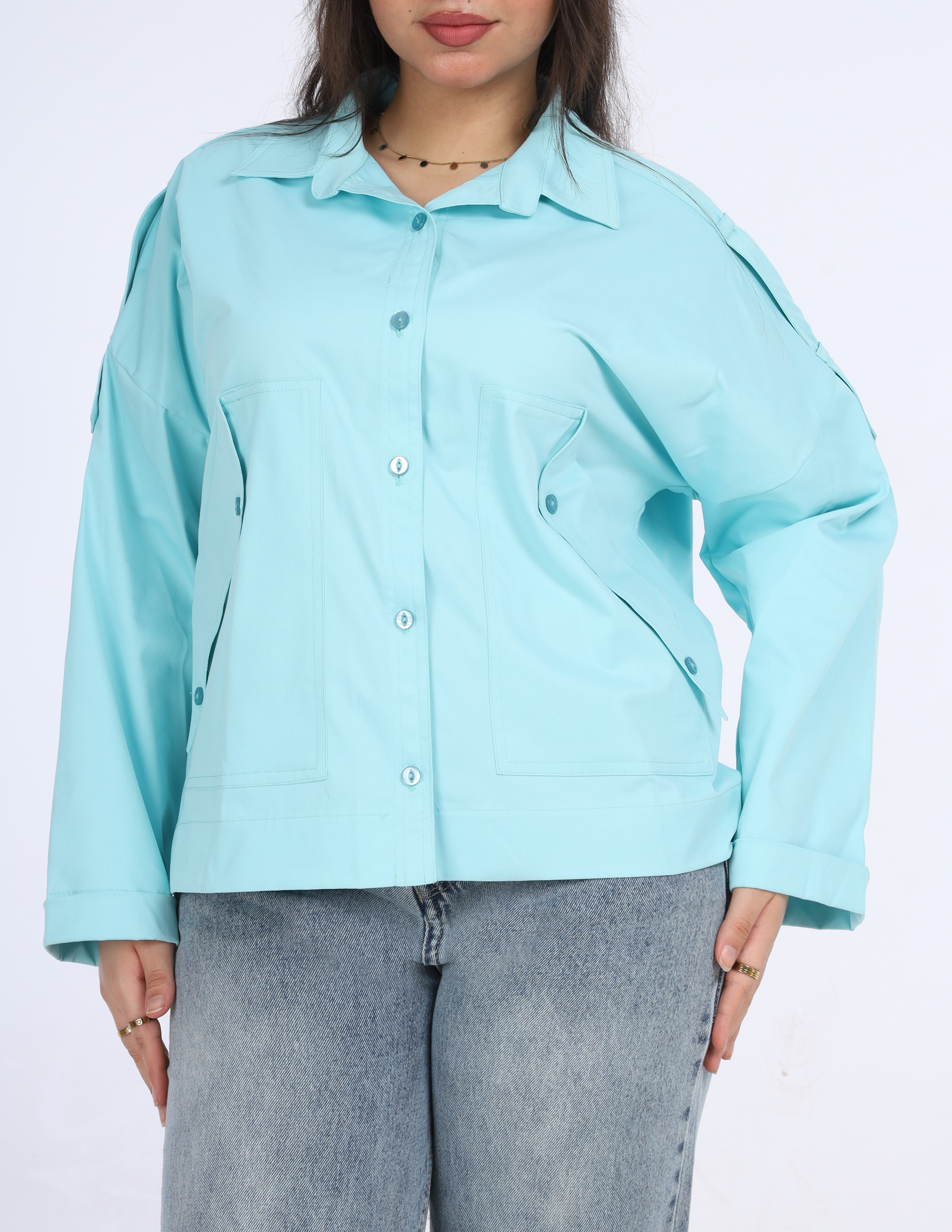 Pocket Button-Down Shirt w1645107