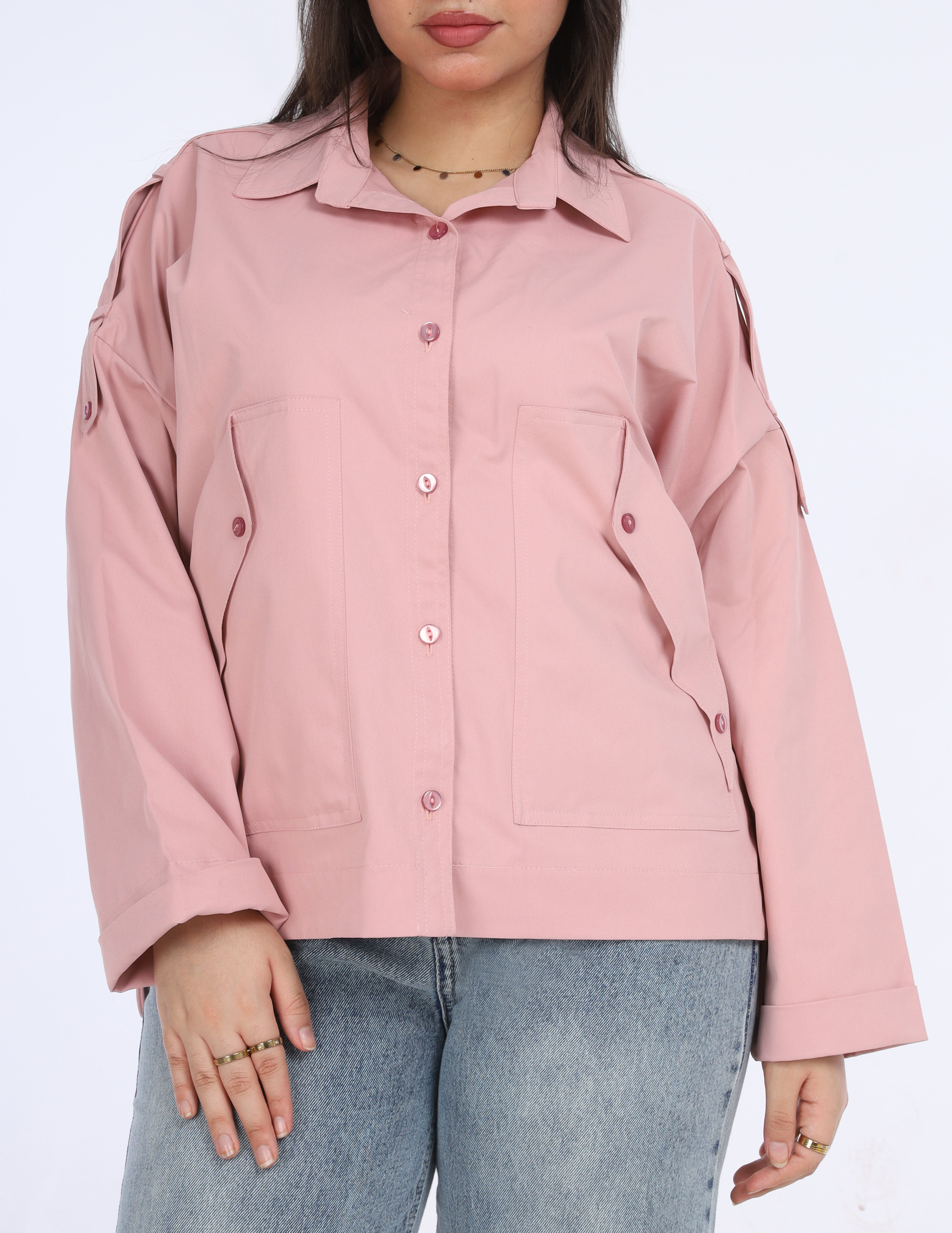 Pocket Button-Down Shirt w1645107