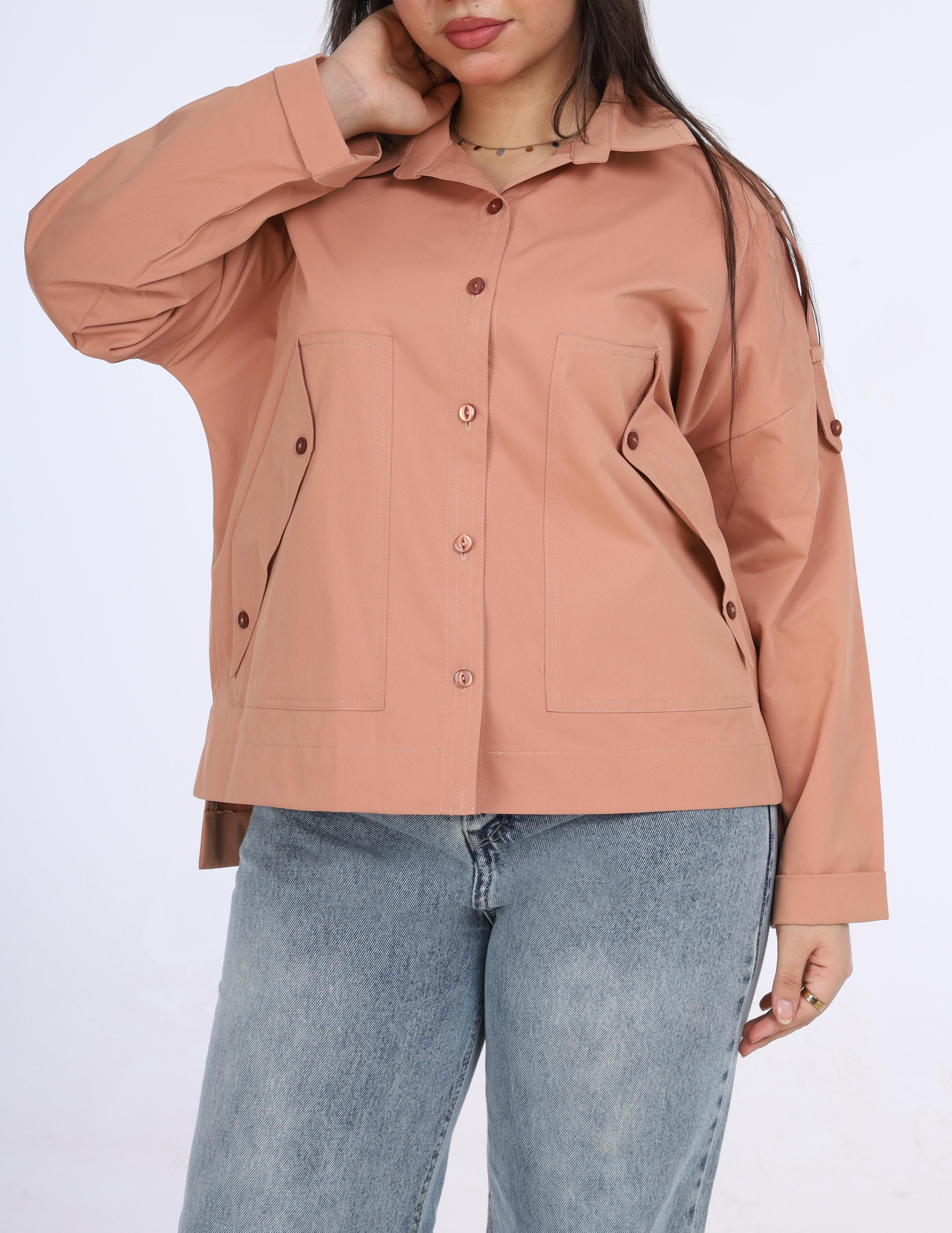 Pocket Button-Down Shirt w1645107
