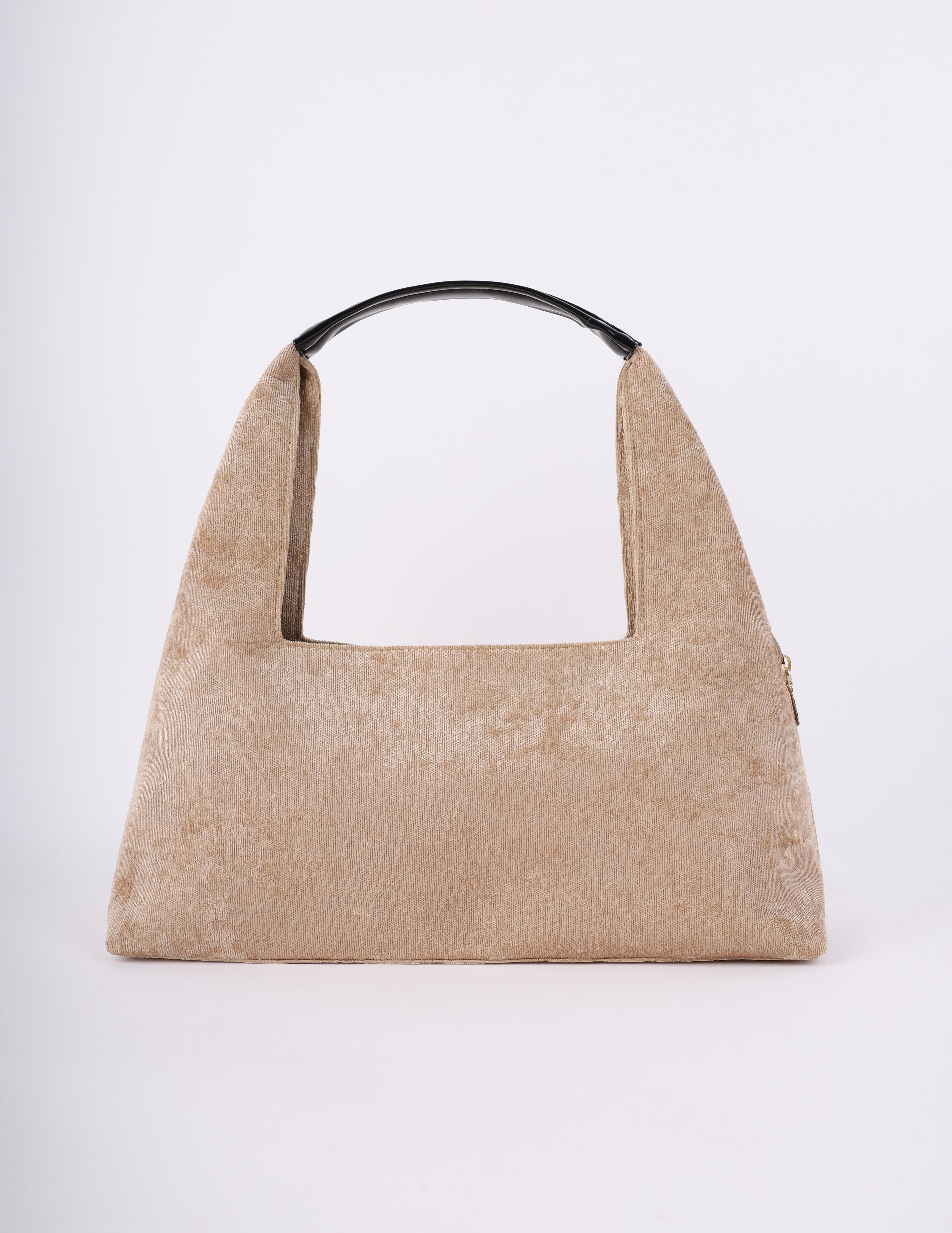 Trapezoid Suede Handbag w1683AS609