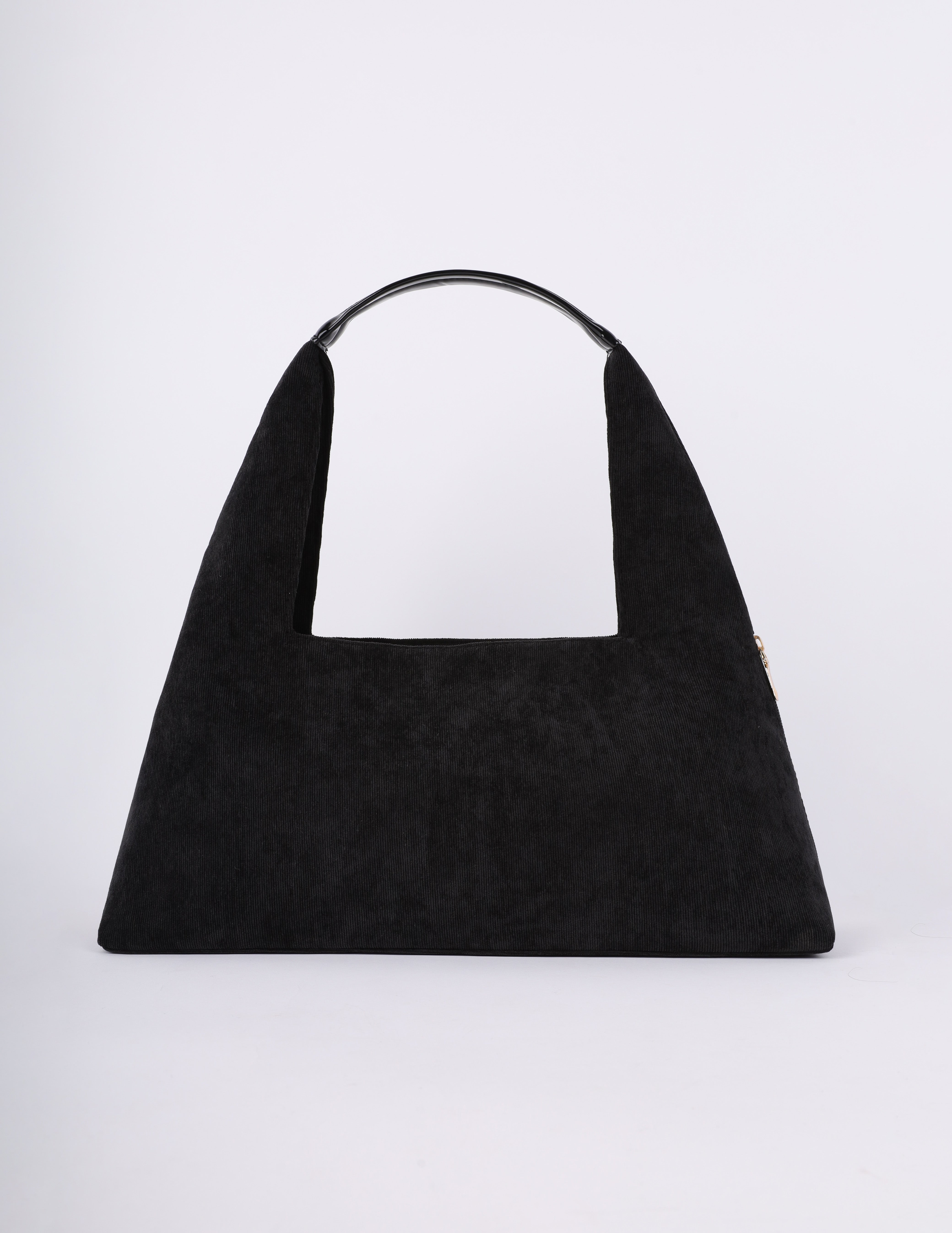 Trapezoid Suede Handbag w1683AS609