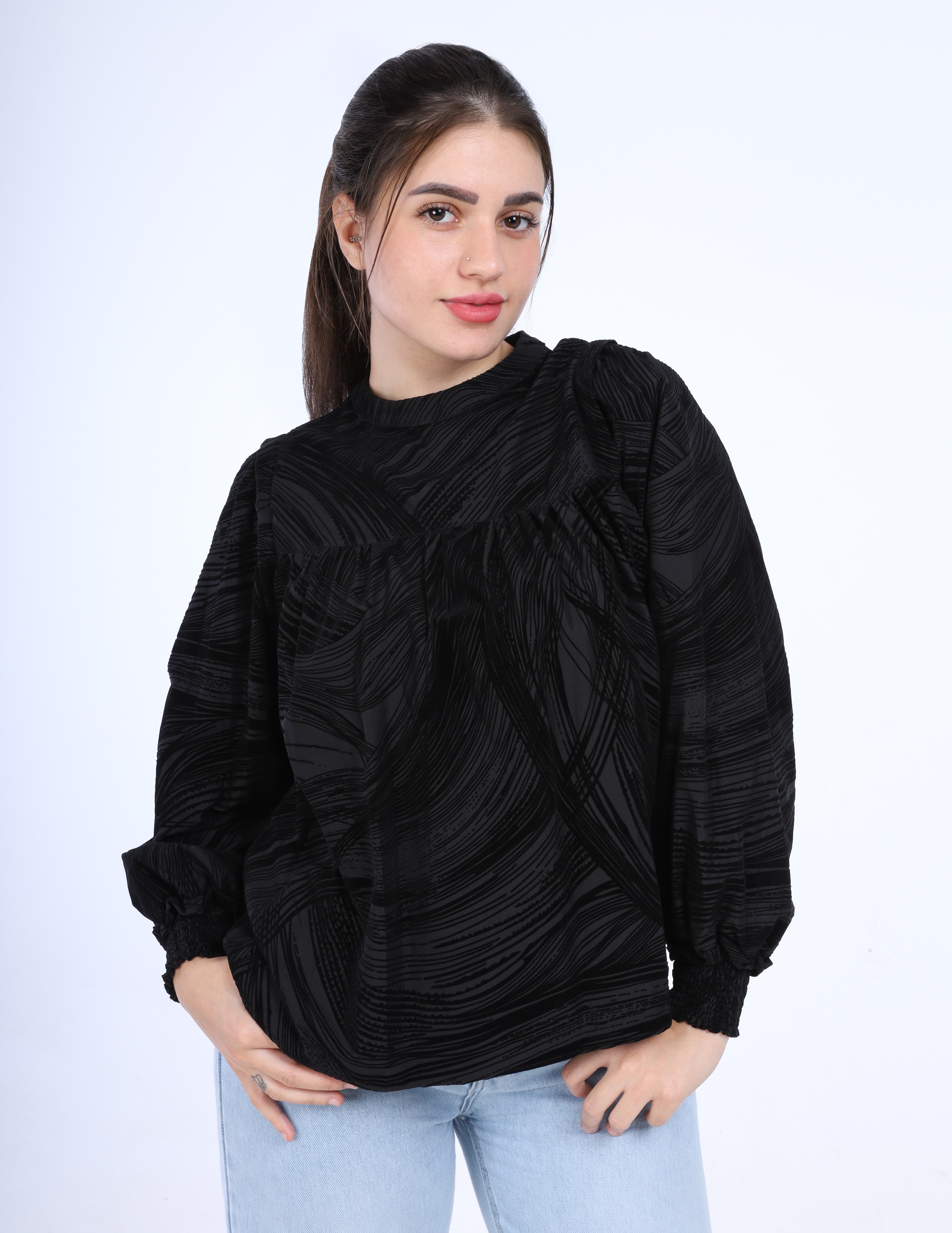 Unique Design Blouse w16915020