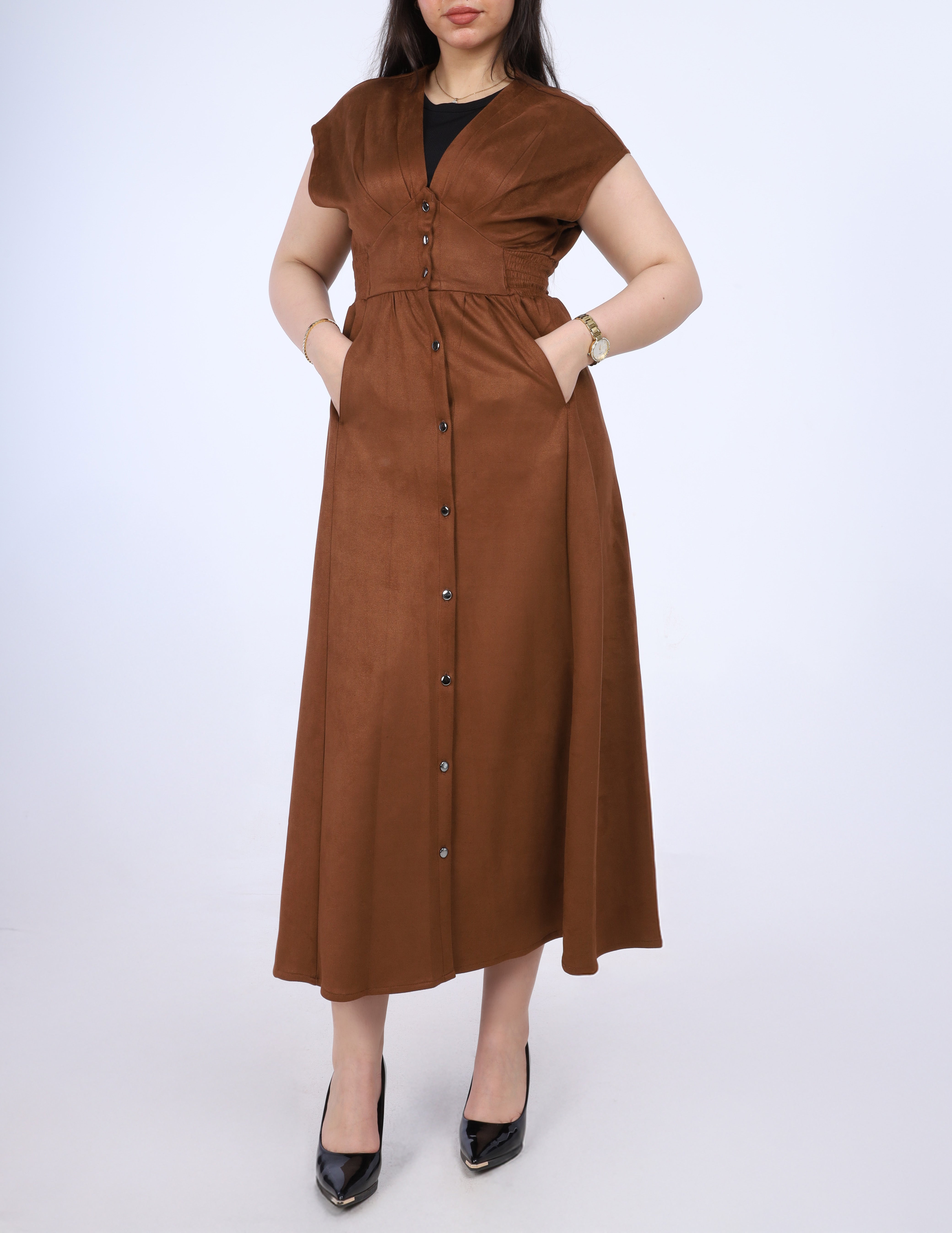 Elegant Sleeveless Dress w169150581