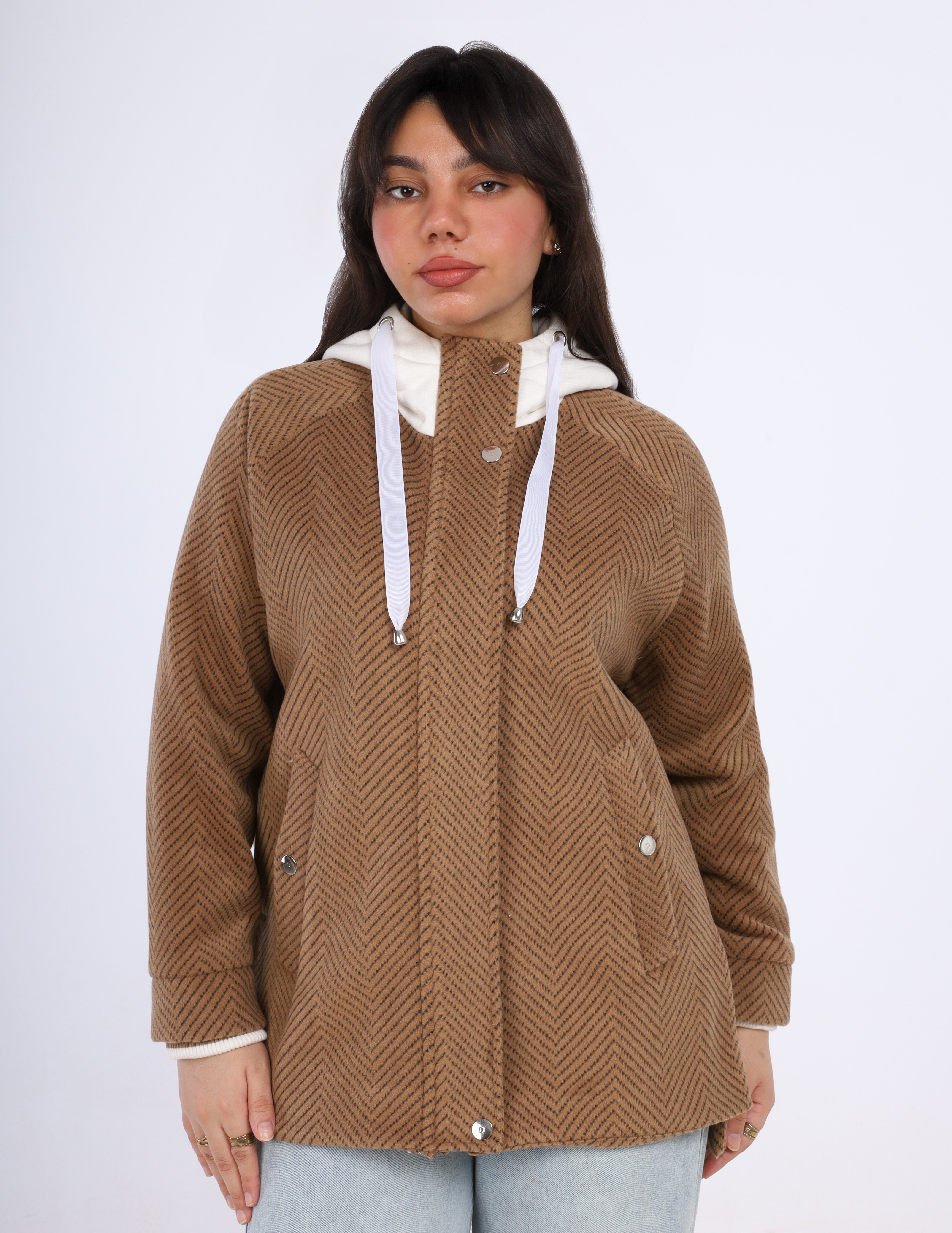 Hooded Zip-Up Jacket w169177331